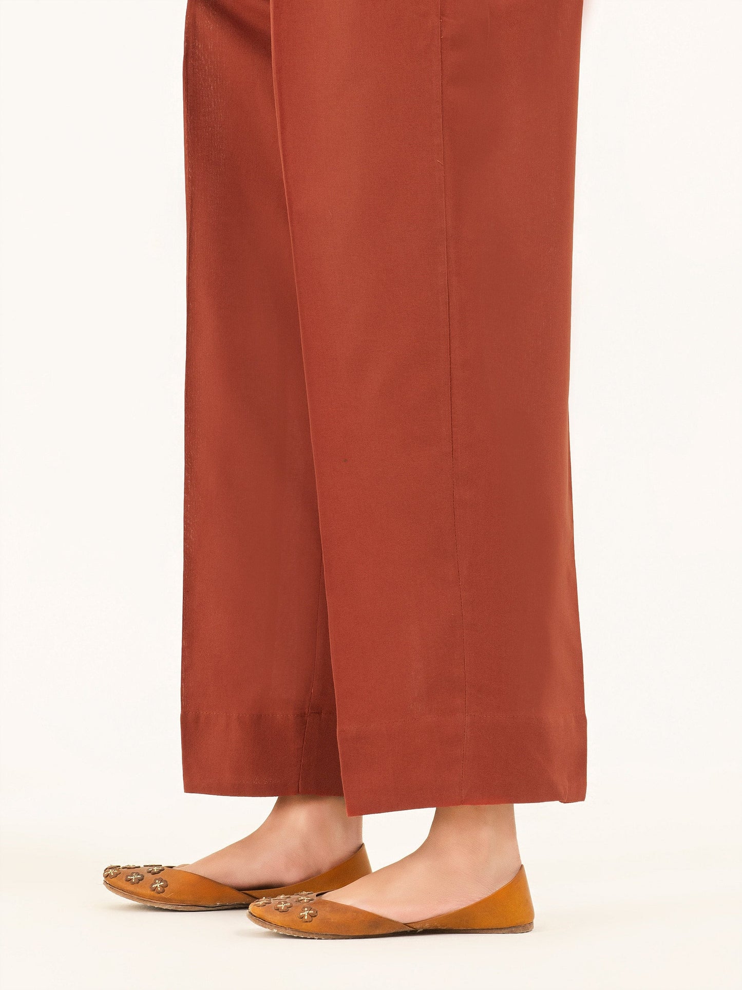 Dyed Khaddar Trousers(Pret)