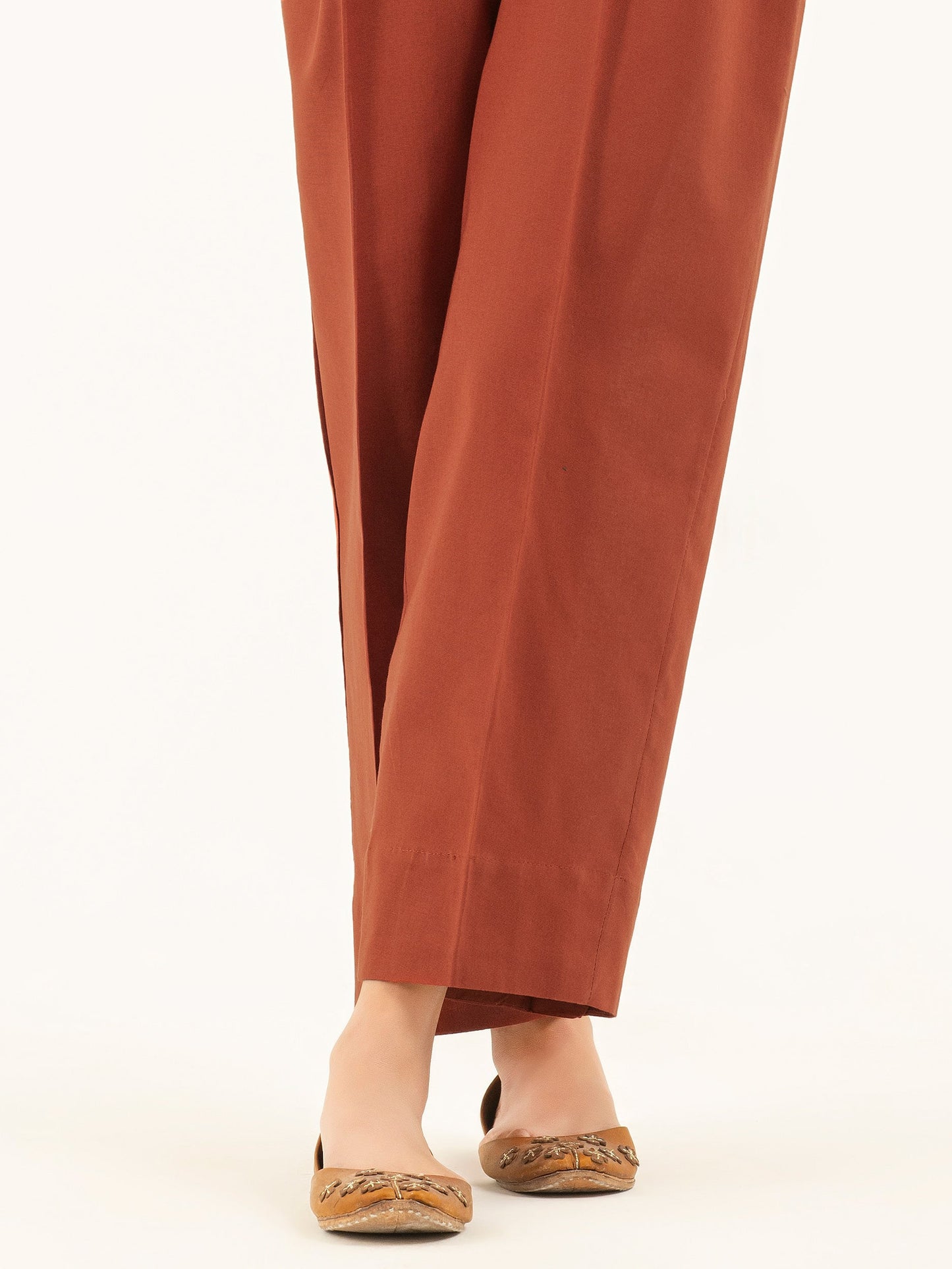 Dyed Khaddar Trousers(Pret)
