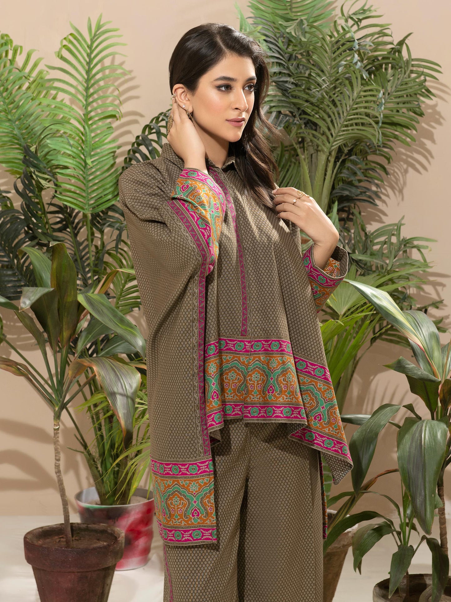 Khaddar Shirt-Printed (Unstitched)