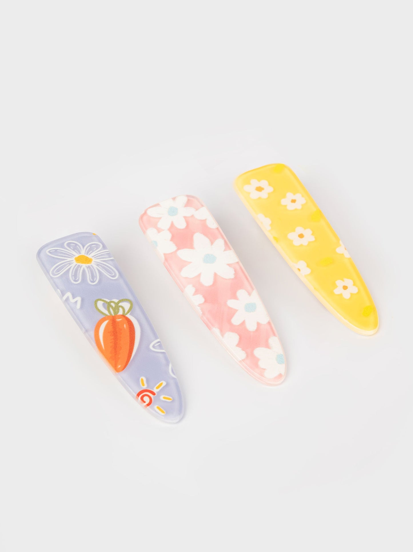 Printed Hair Clips
