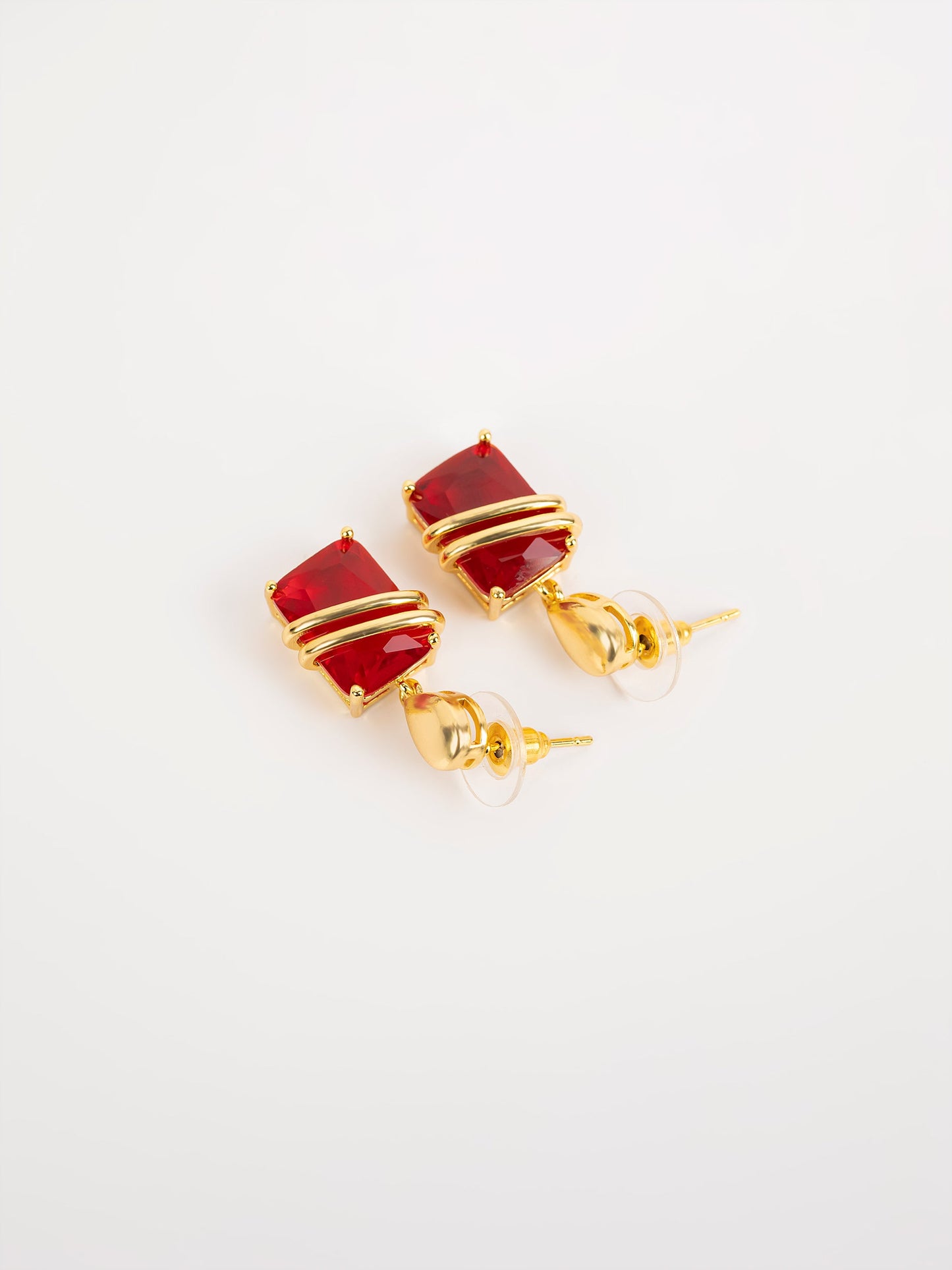 Stone Drop Earrings