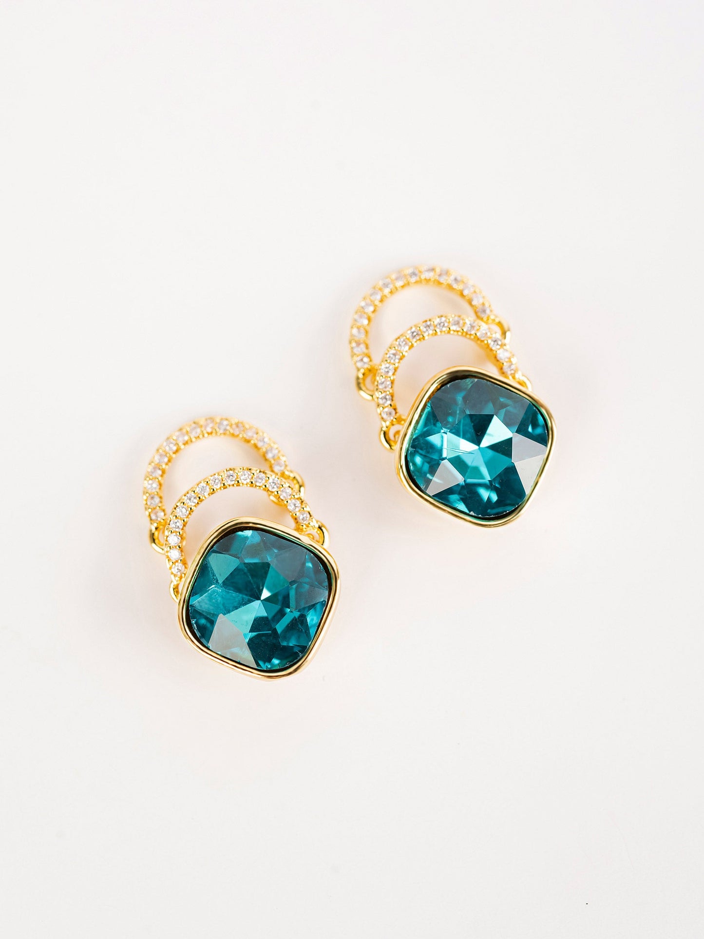 Multi-Layered Embellished Studs