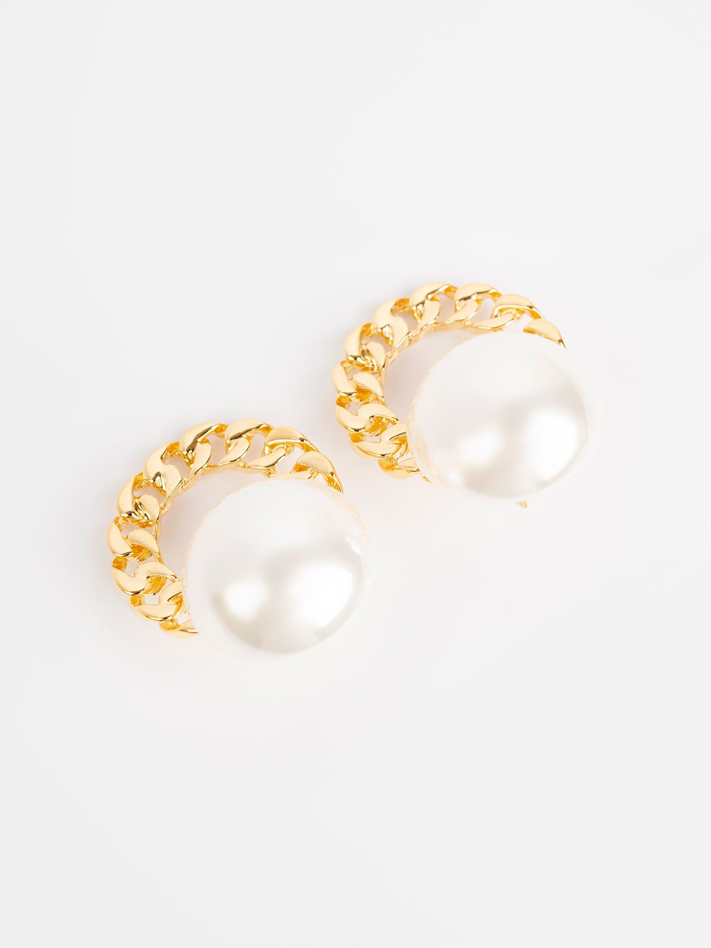 Chunky Pearl Earrings