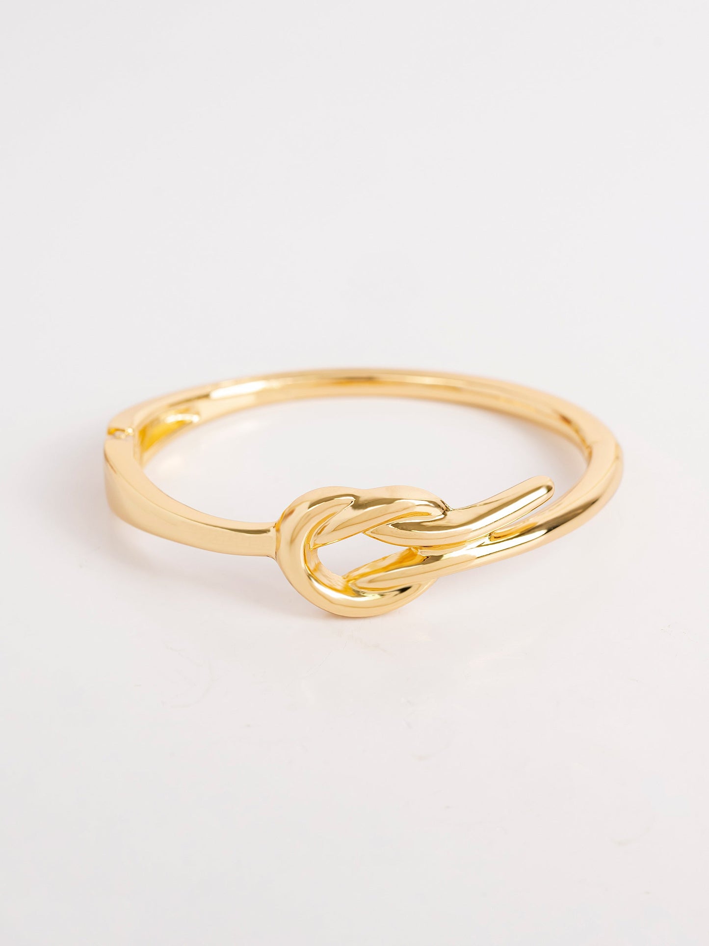 Knotted Bangle Bracelet