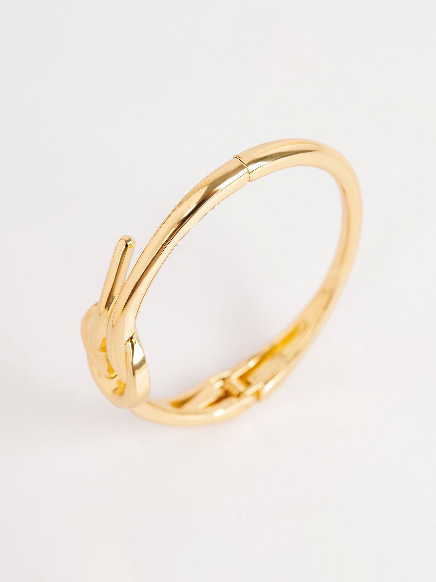 Knotted Bangle Bracelet