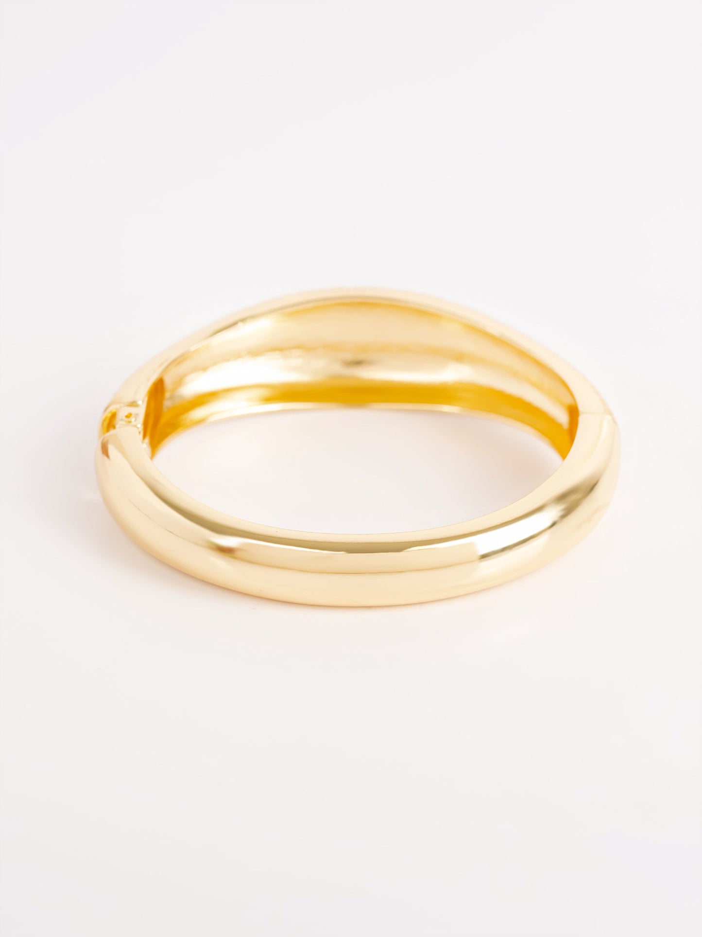Minimal Textured Cuff Bracelet