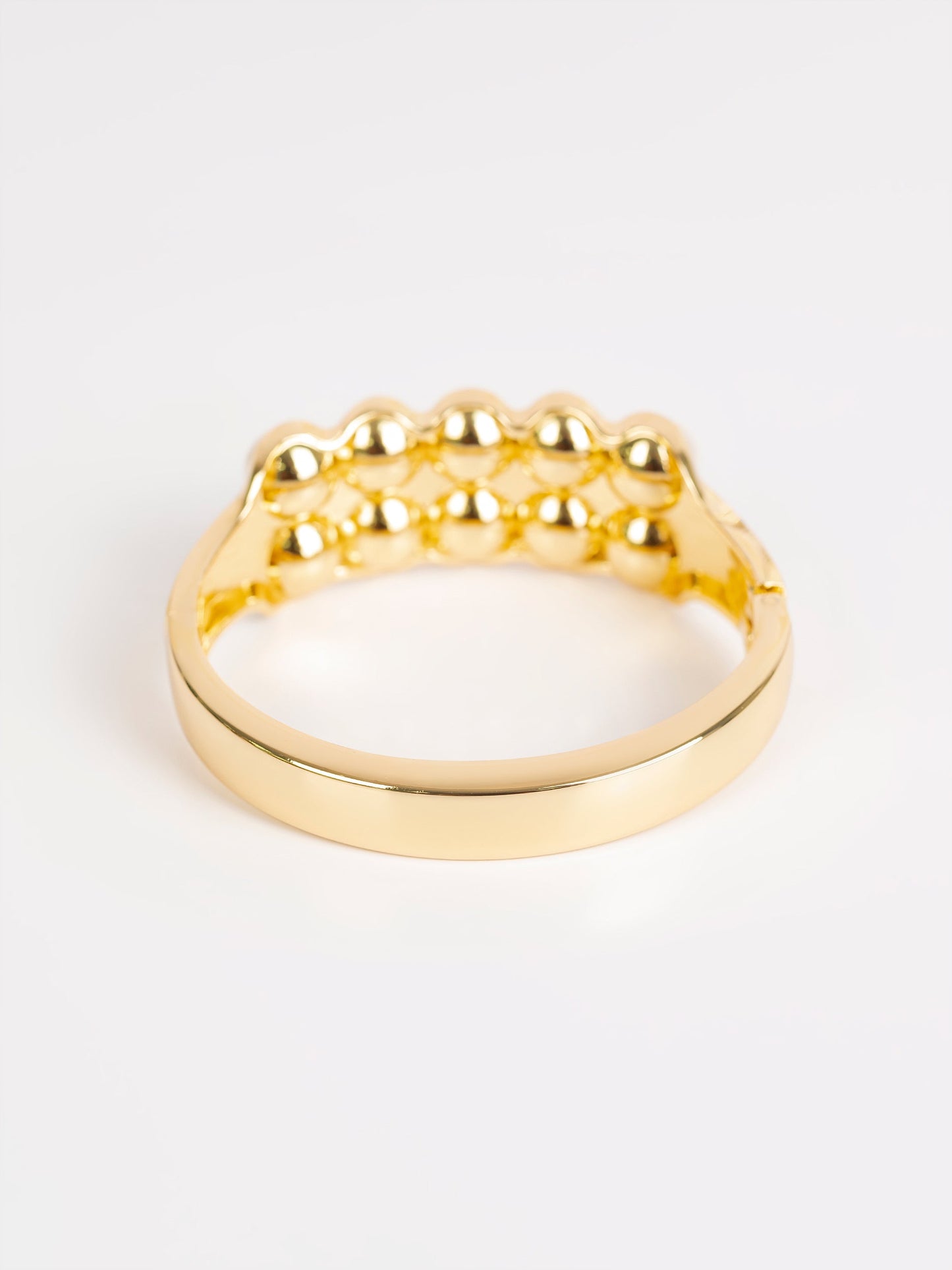 Pearl Embellished Cuff Bracelet