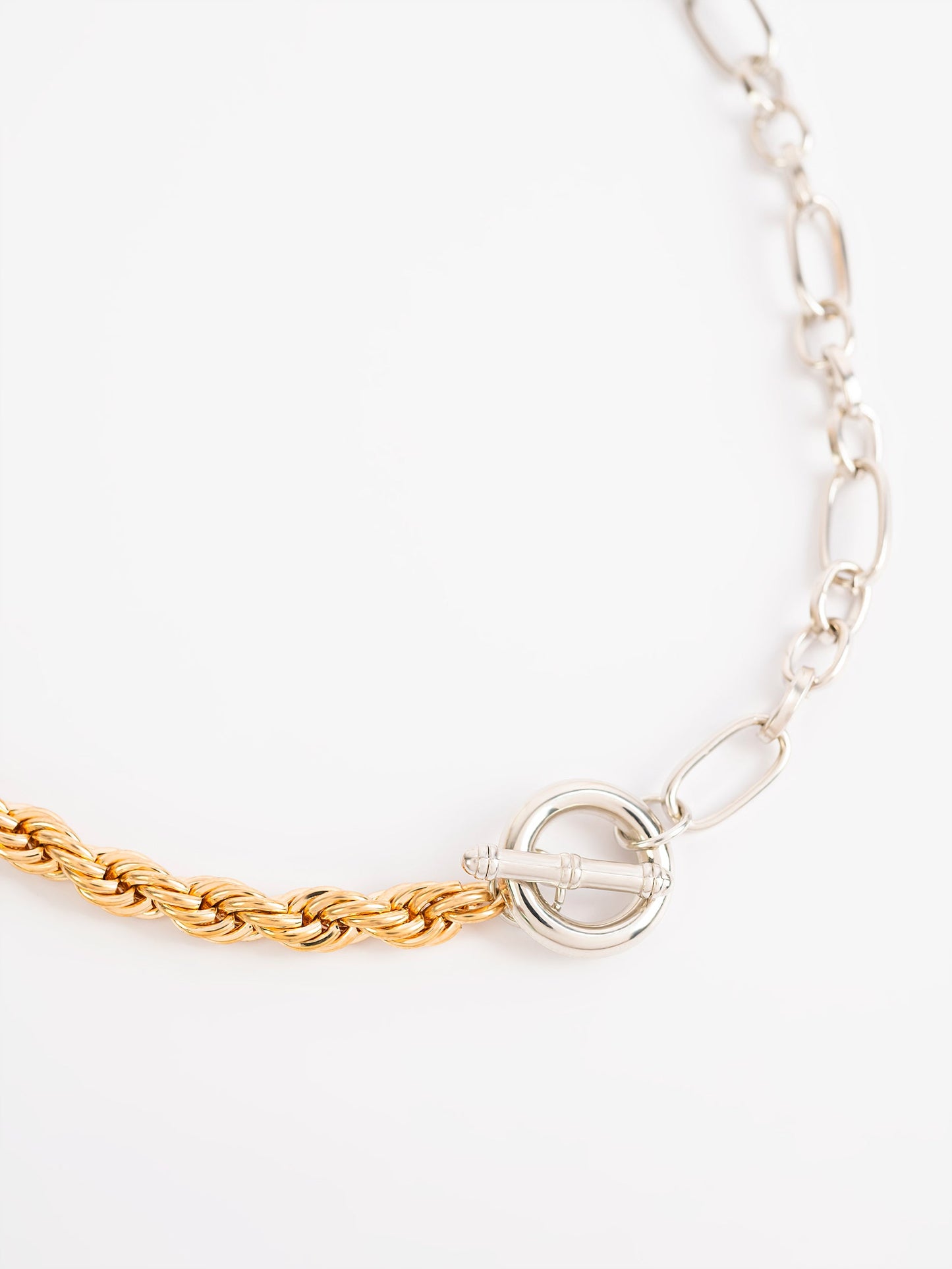 Asymmetric Chain Necklace