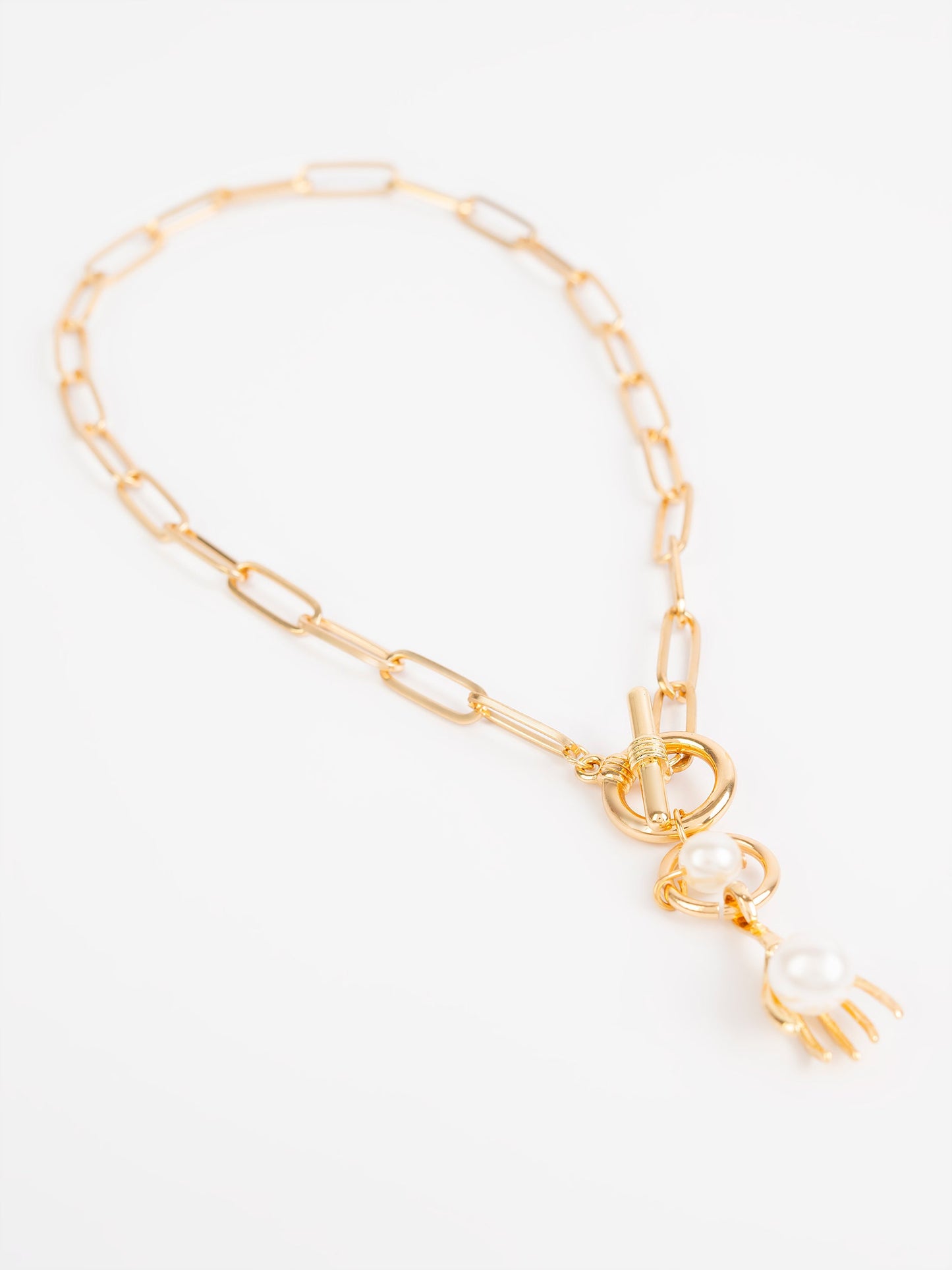 Pearl Charm Necklace