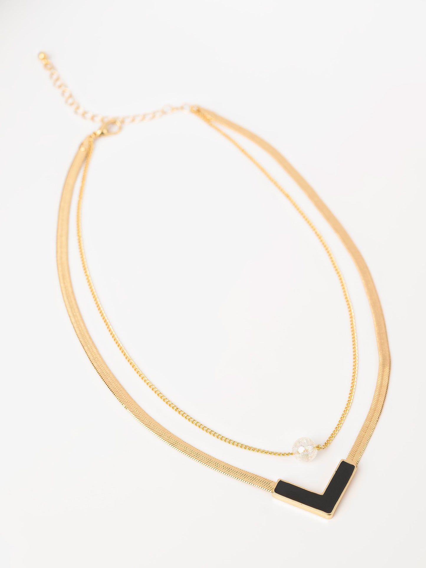 Layered V-Necklace