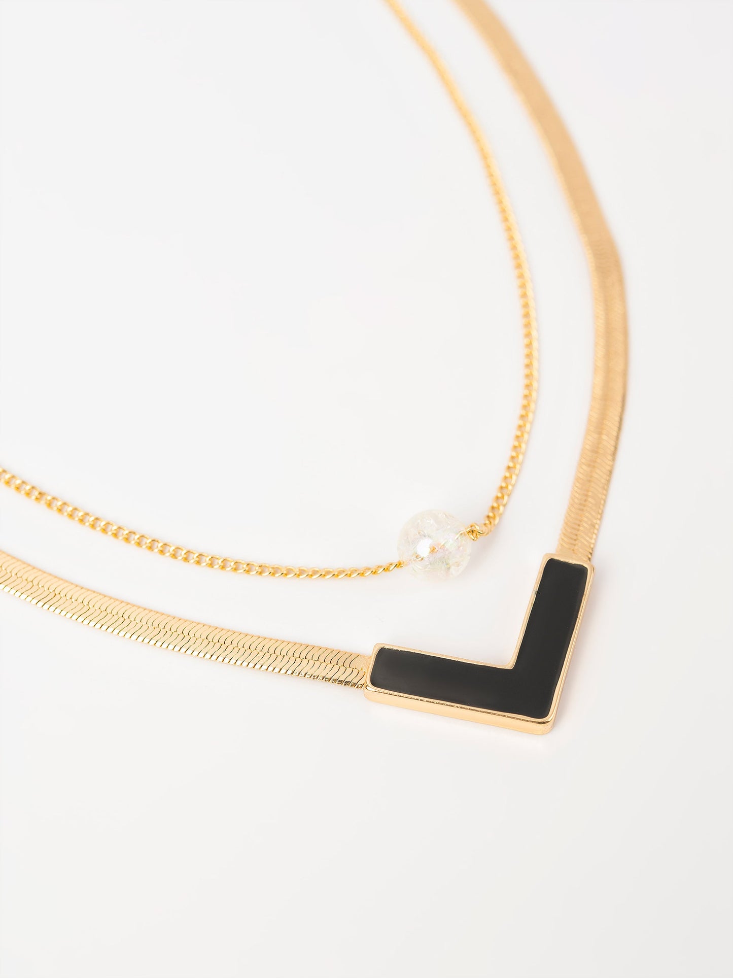 Layered V-Necklace