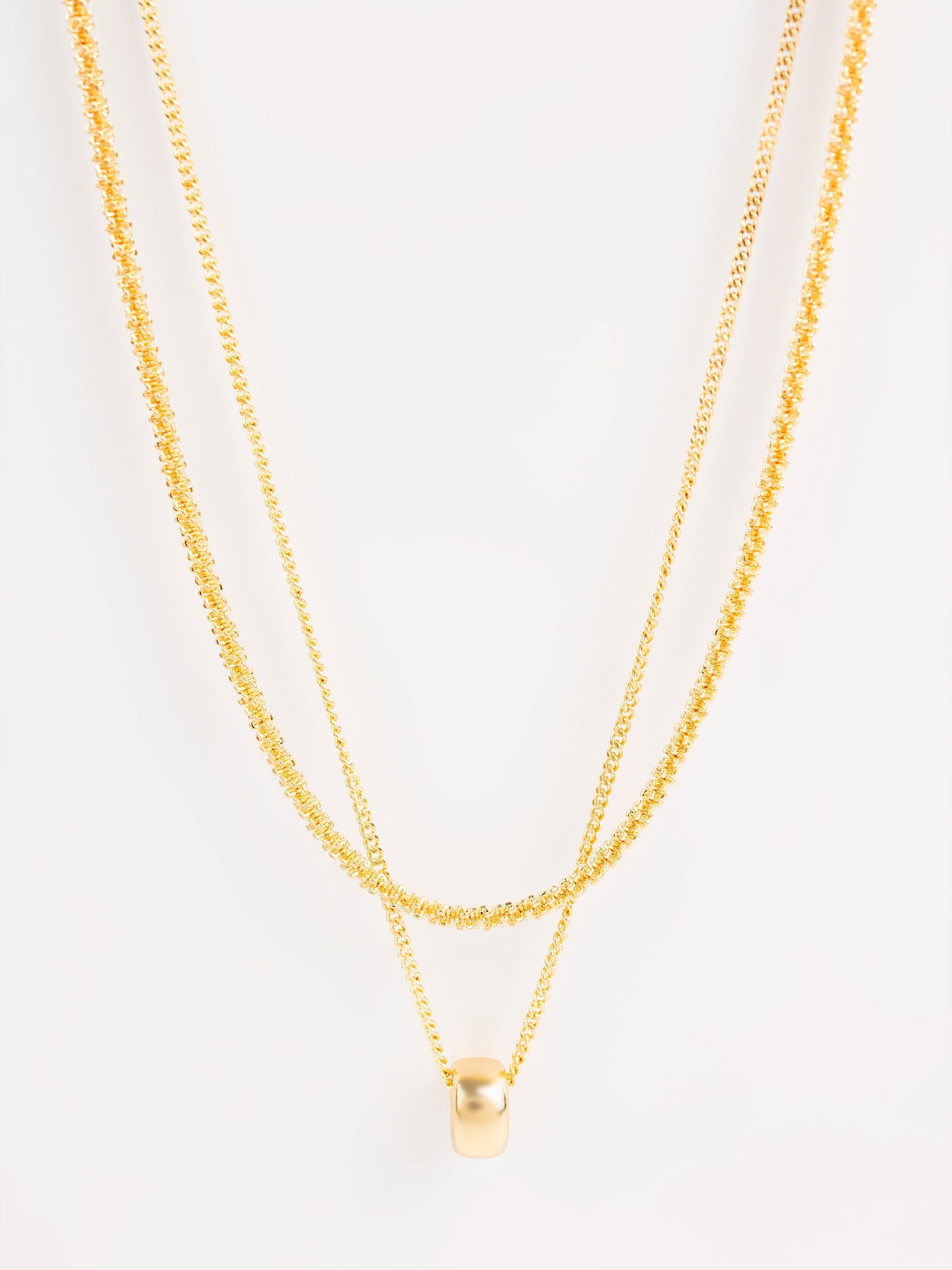 Set Of Minimal Gold Necklaces