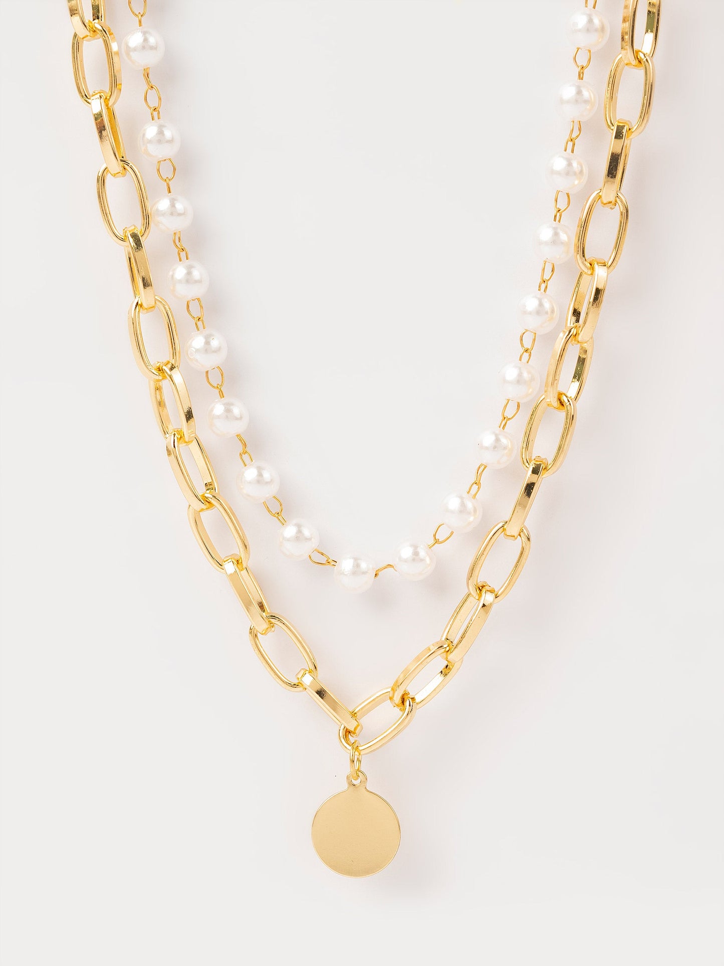 Layered Pearl Necklace