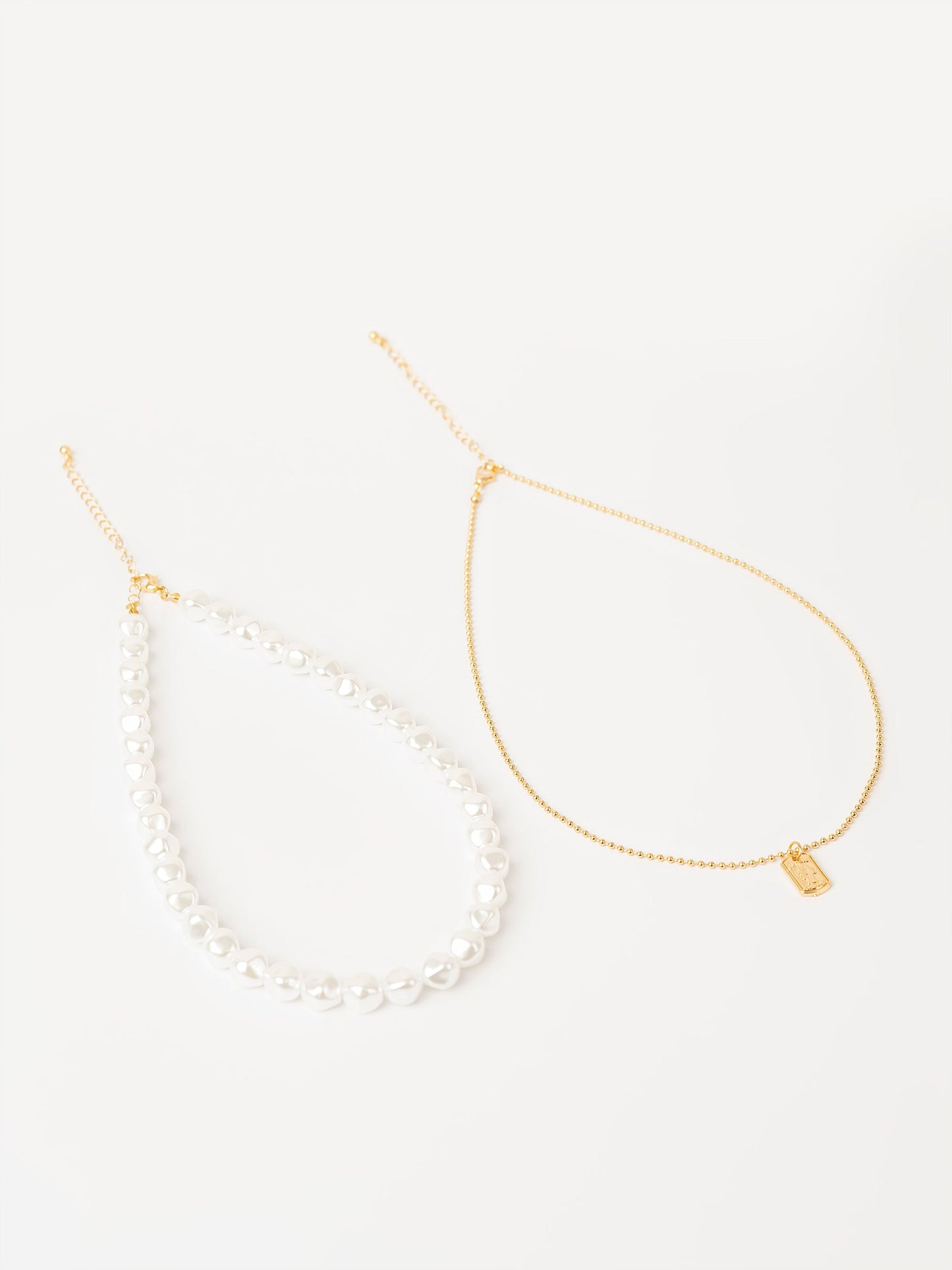 Set Of Pearl Necklace