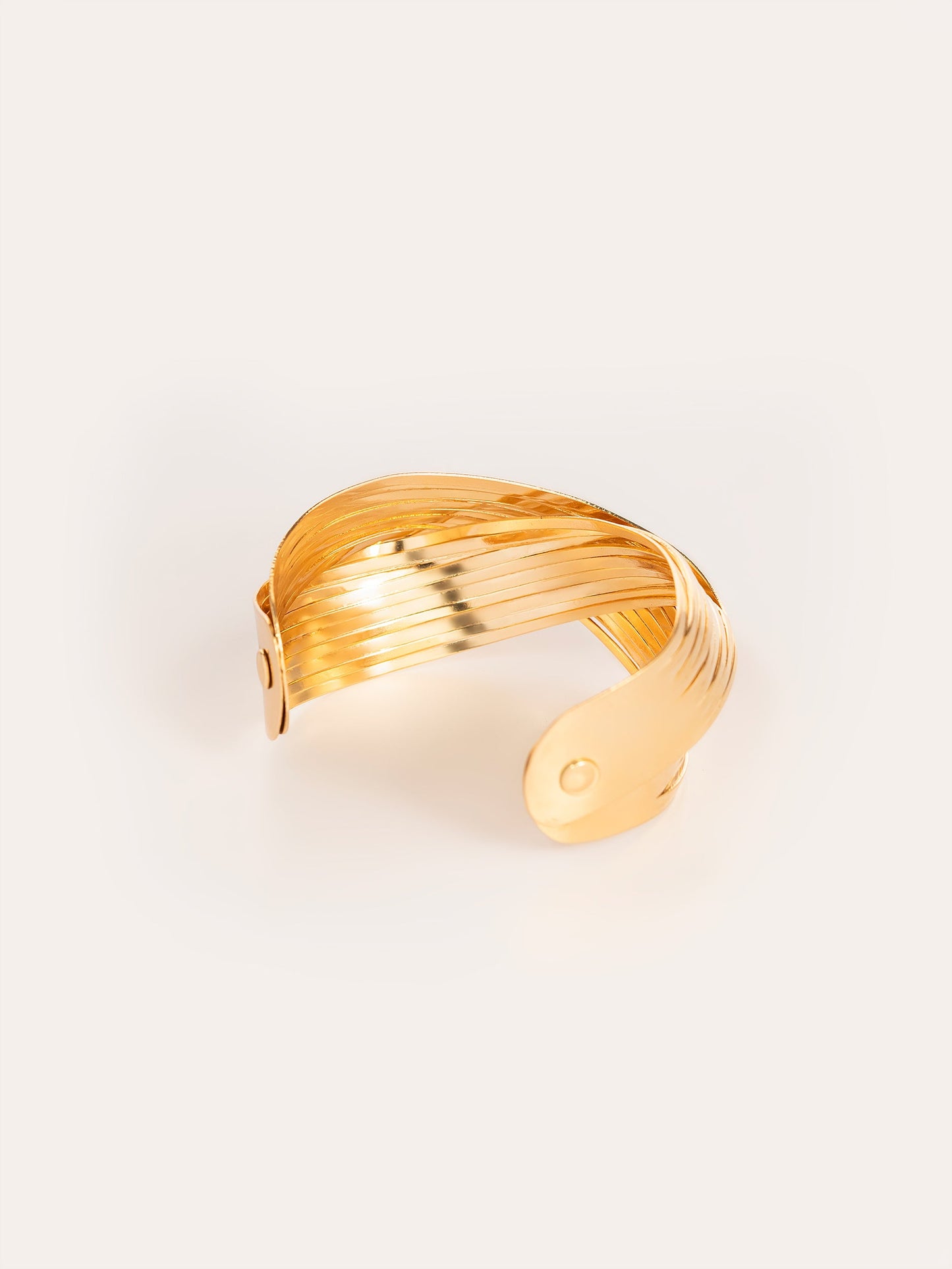 Criss-Cross Cuff Bracelet