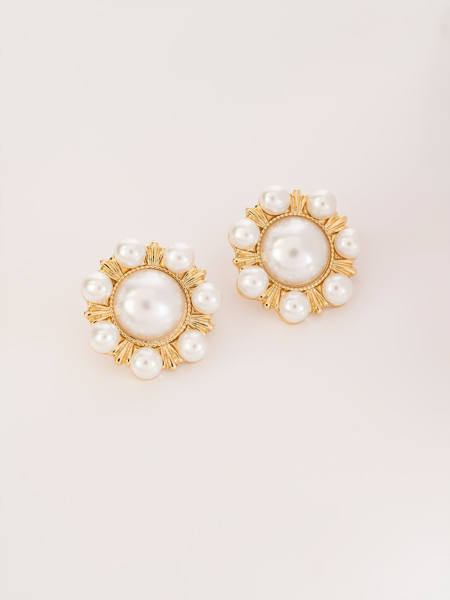 Antique Gold Studs