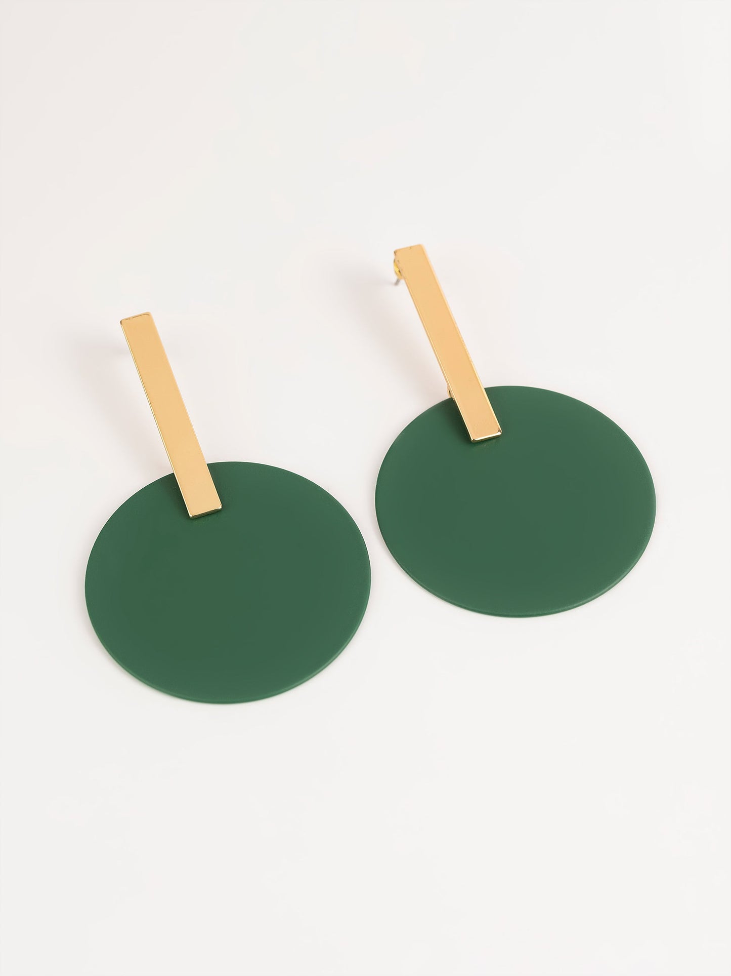 Dangle Round Earrings