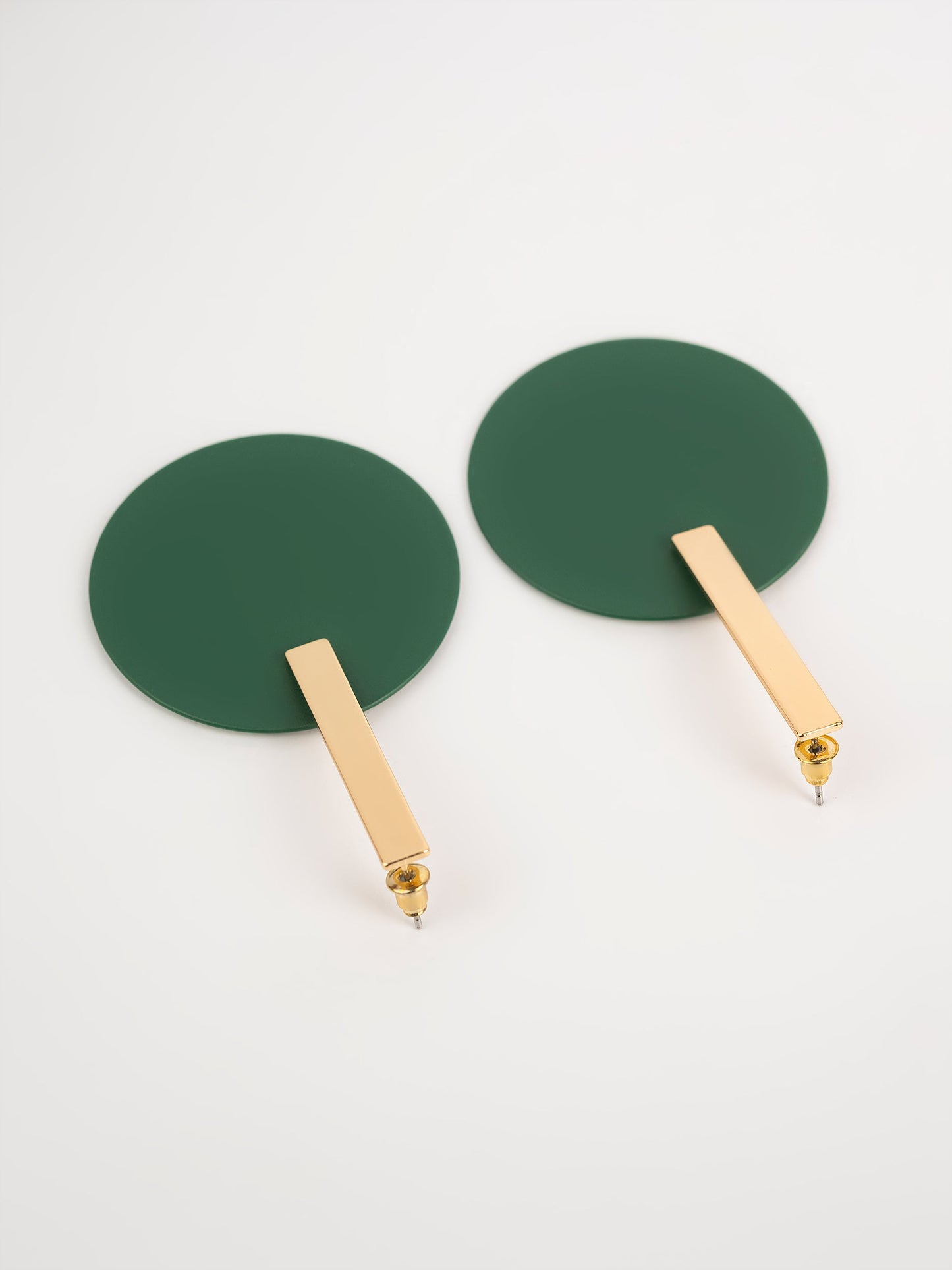 Dangle Round Earrings