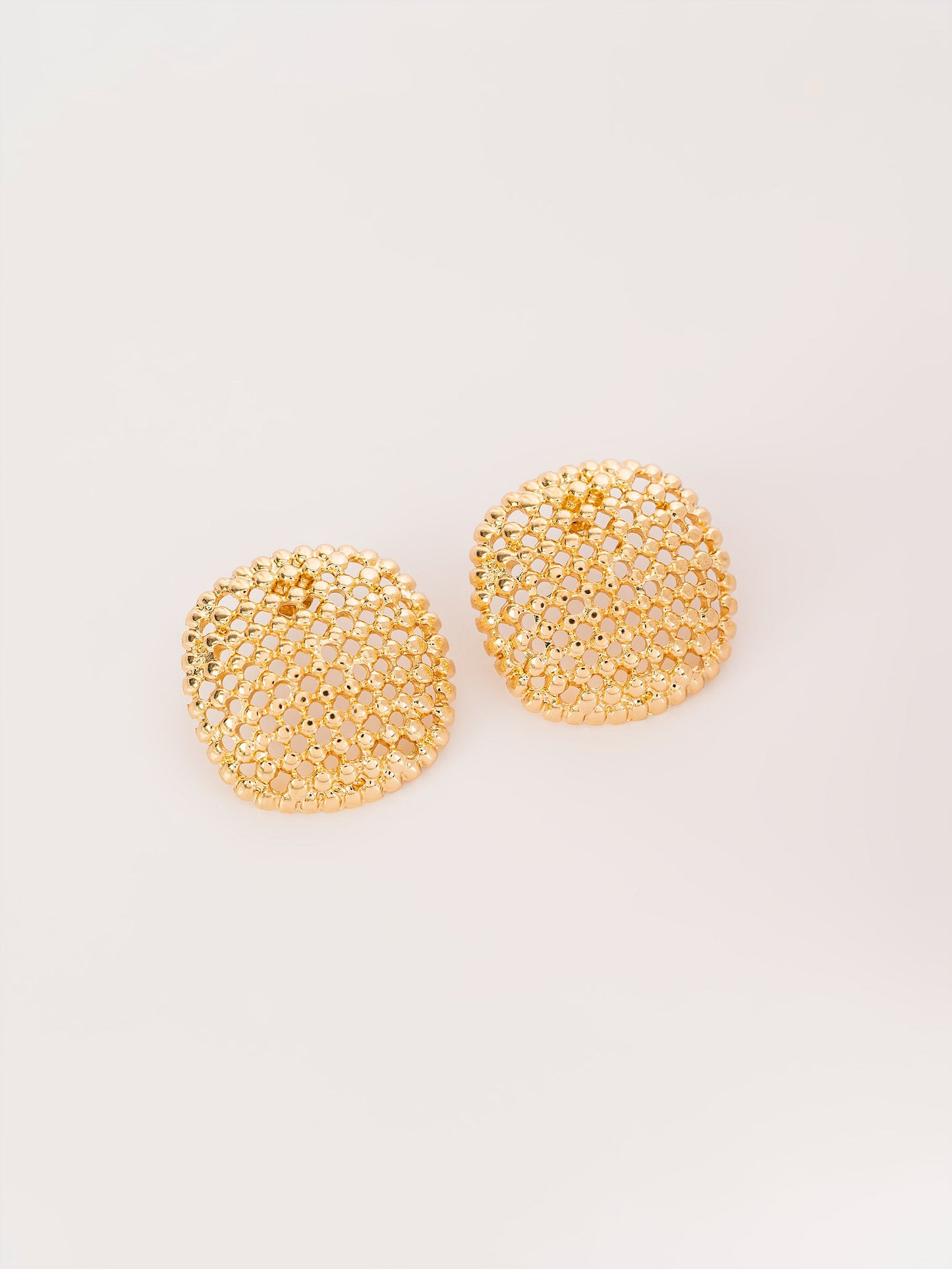 Square Net Earrings