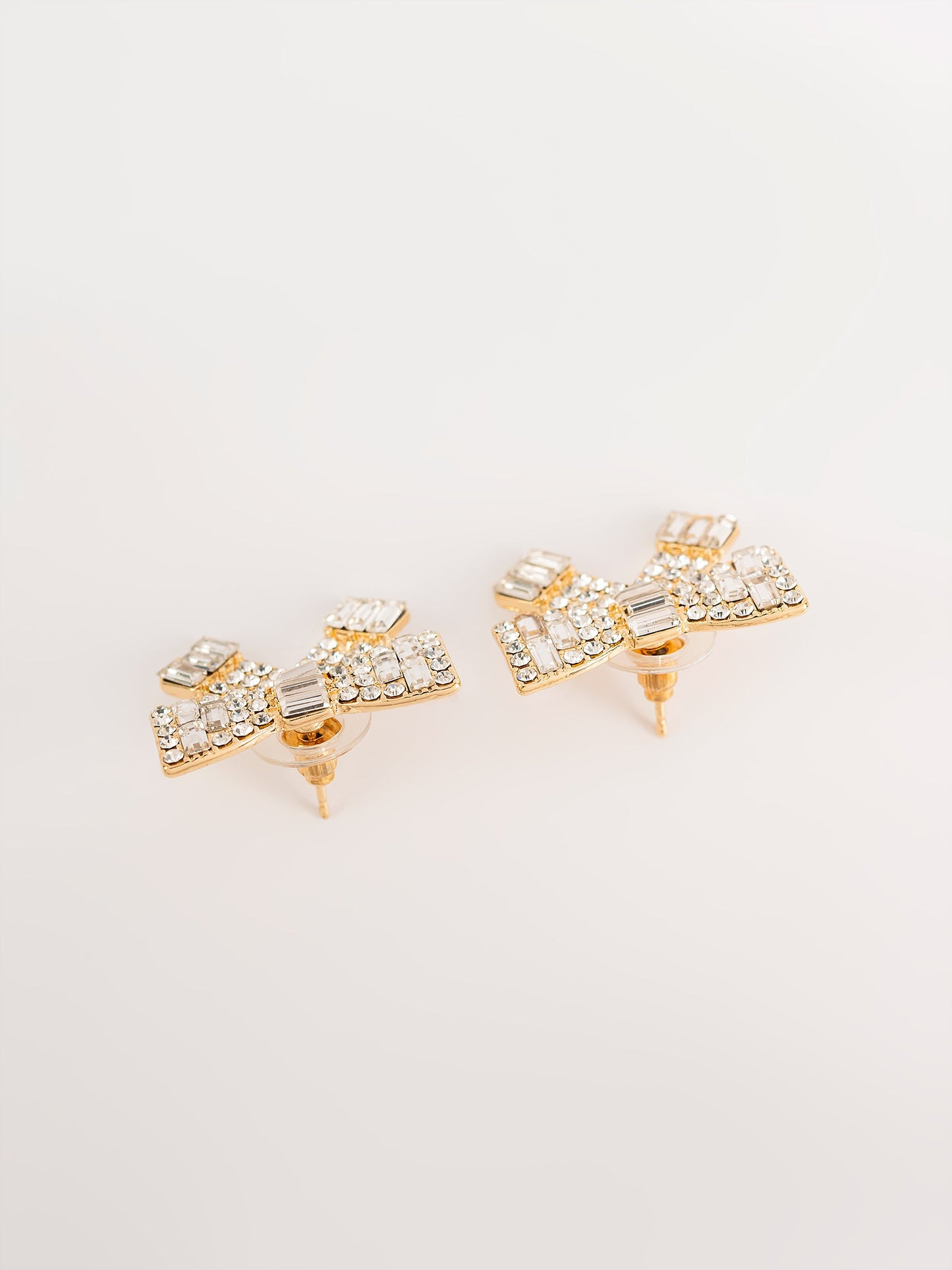 Embellished Bow Studs