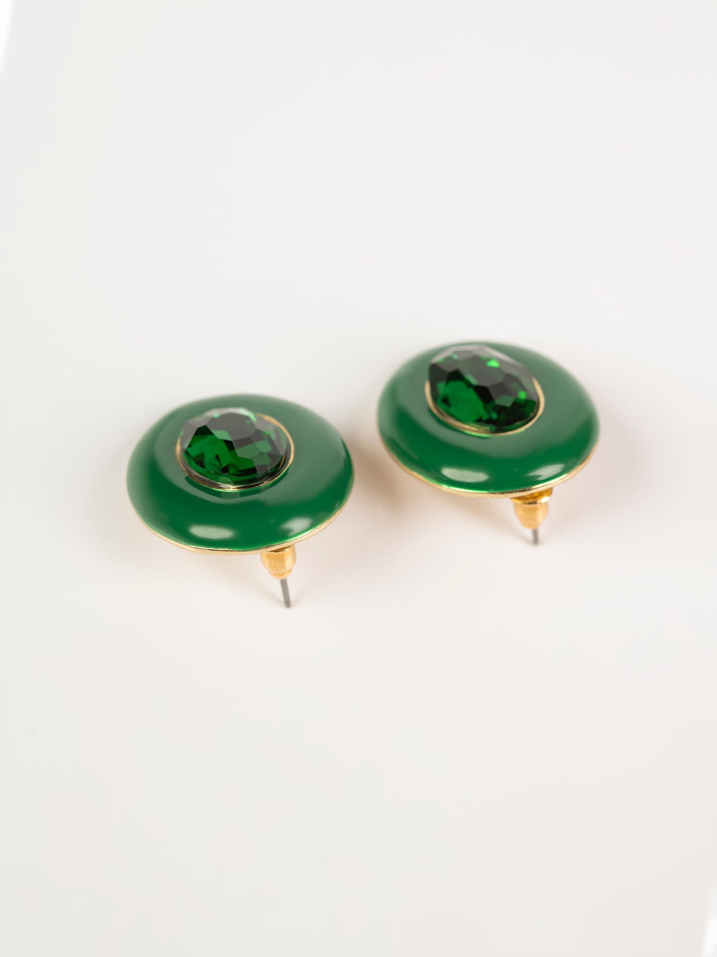 Oval Stone Studs