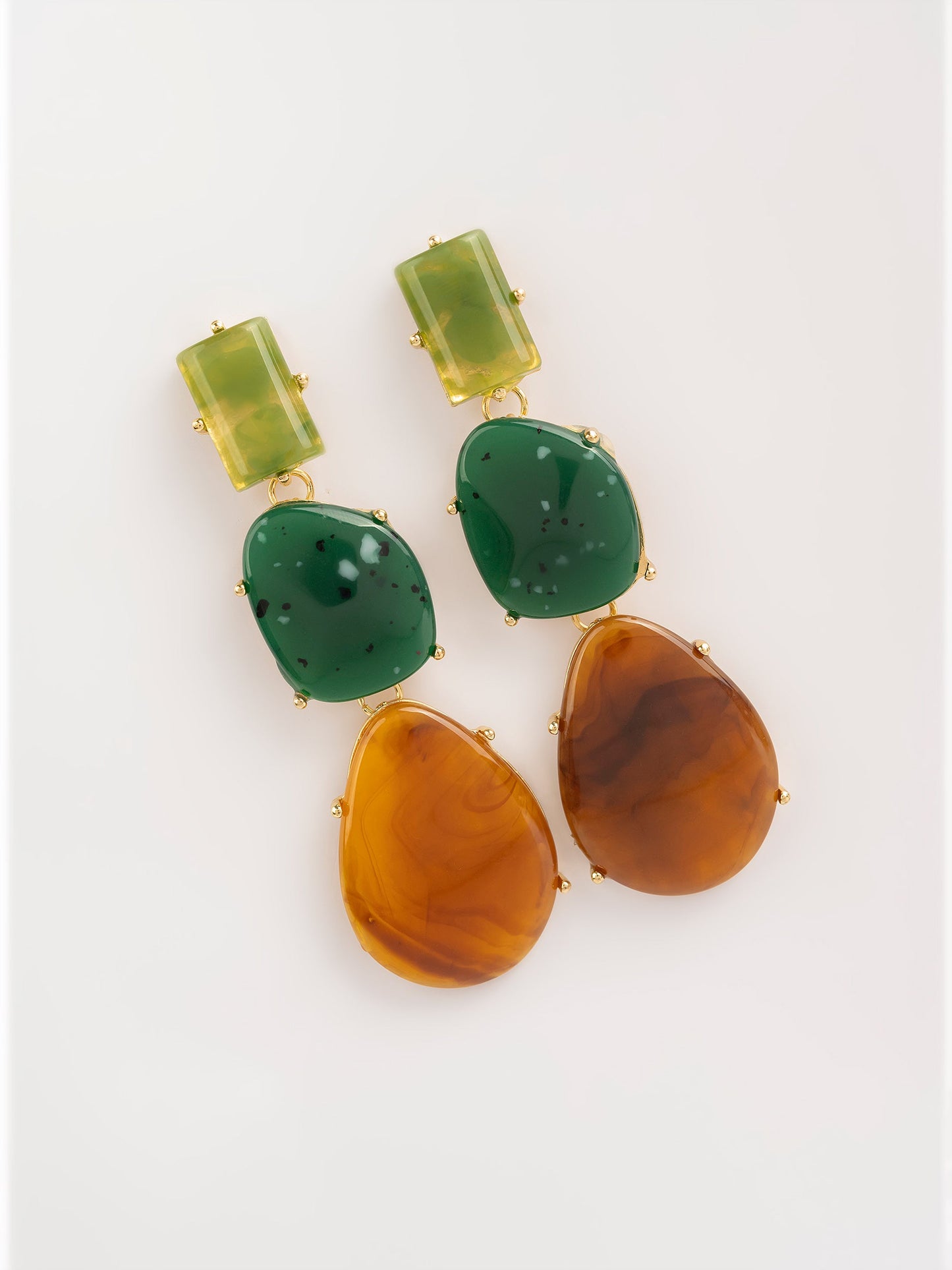 Dangling Stone Earrings