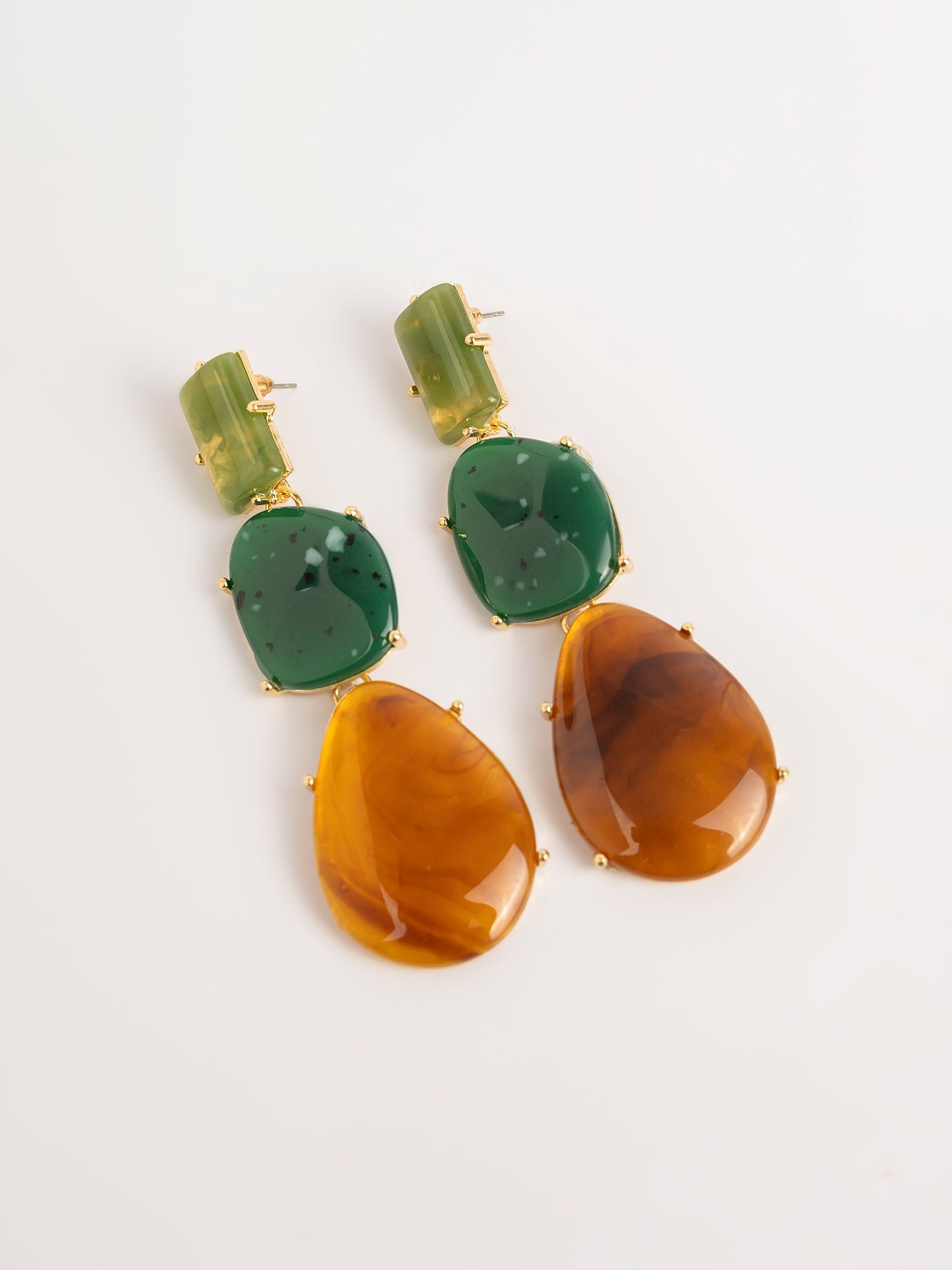 Dangling Stone Earrings
