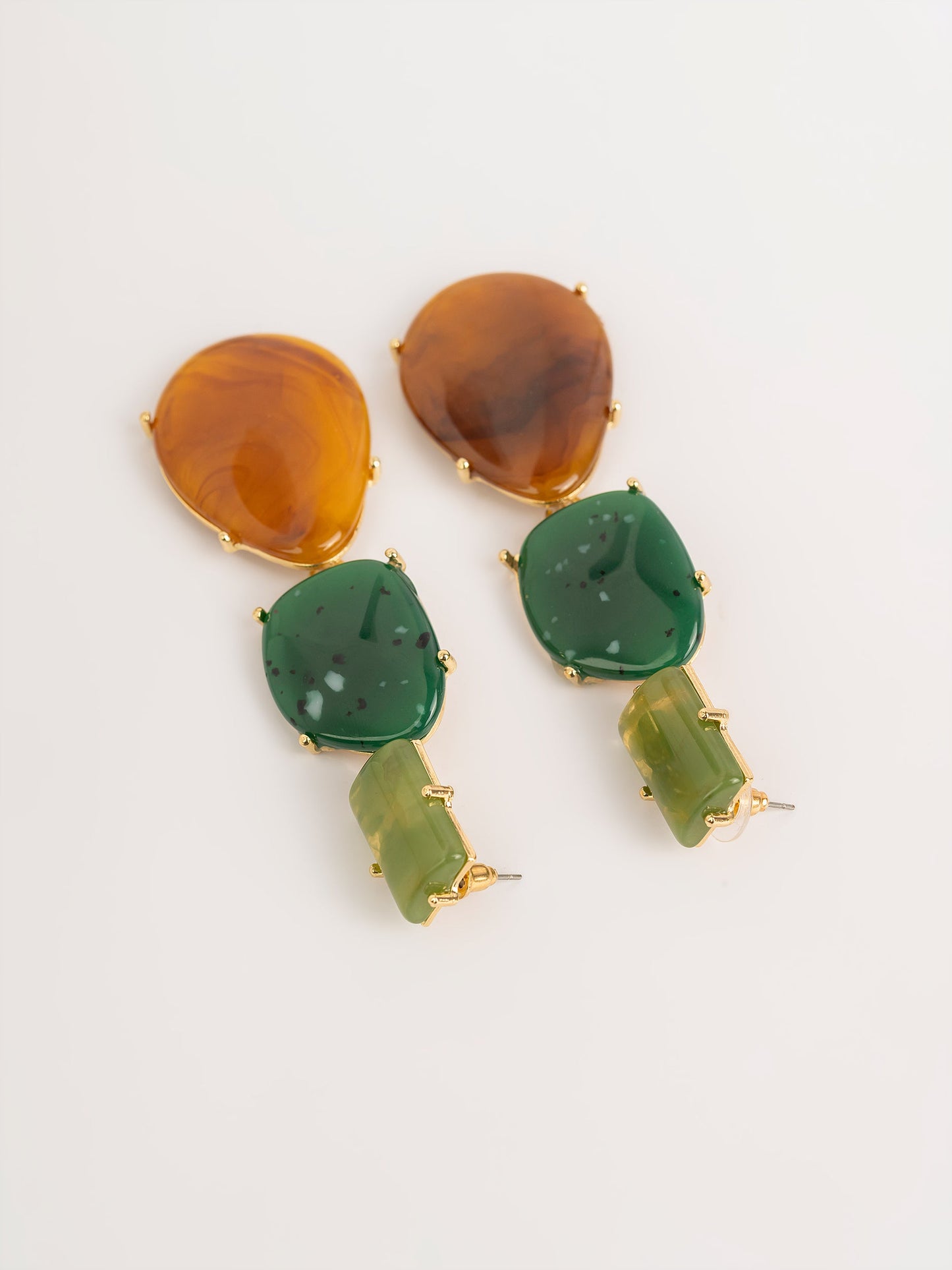 Dangling Stone Earrings