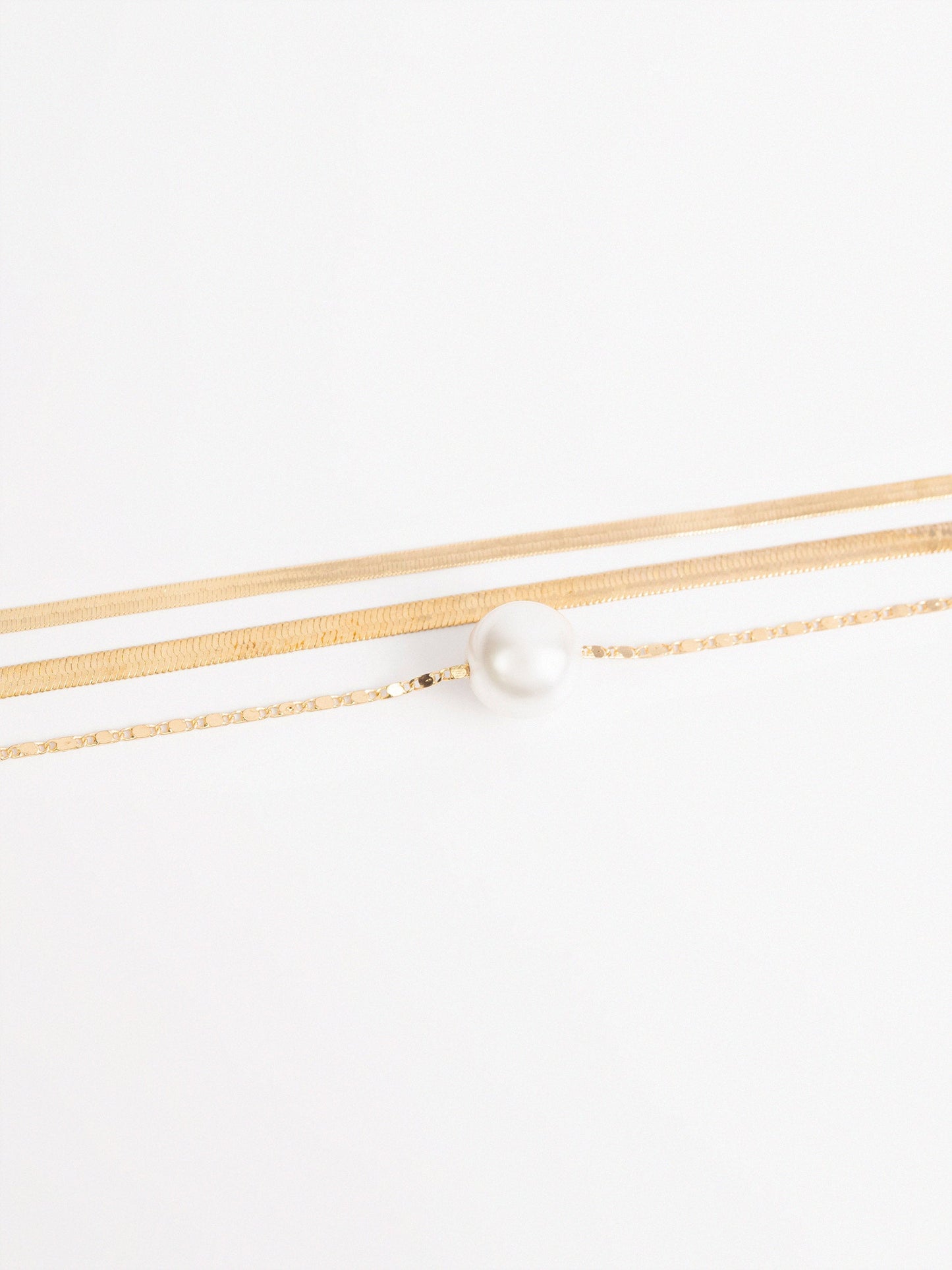 Layered Pearl Necklace