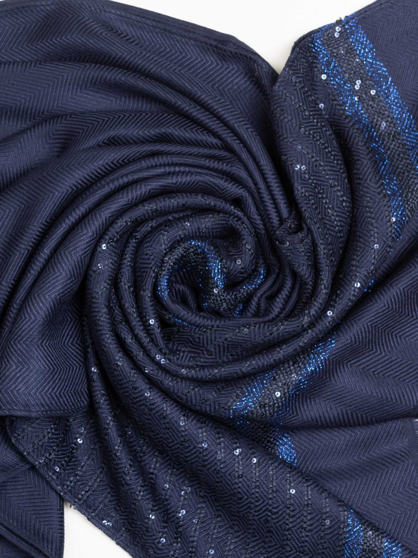 Sequined Woolen Shawl