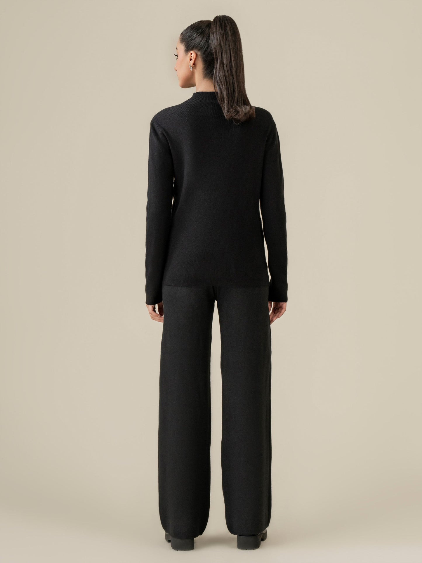 Dyed Woolen Pants