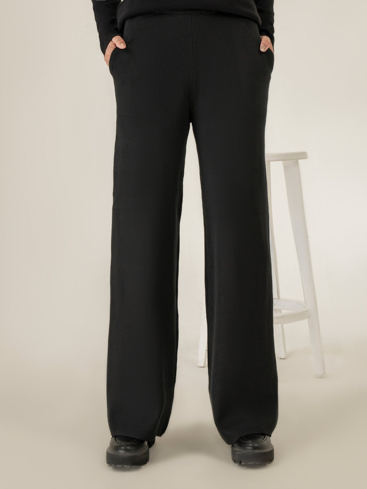 Dyed Woolen Pants