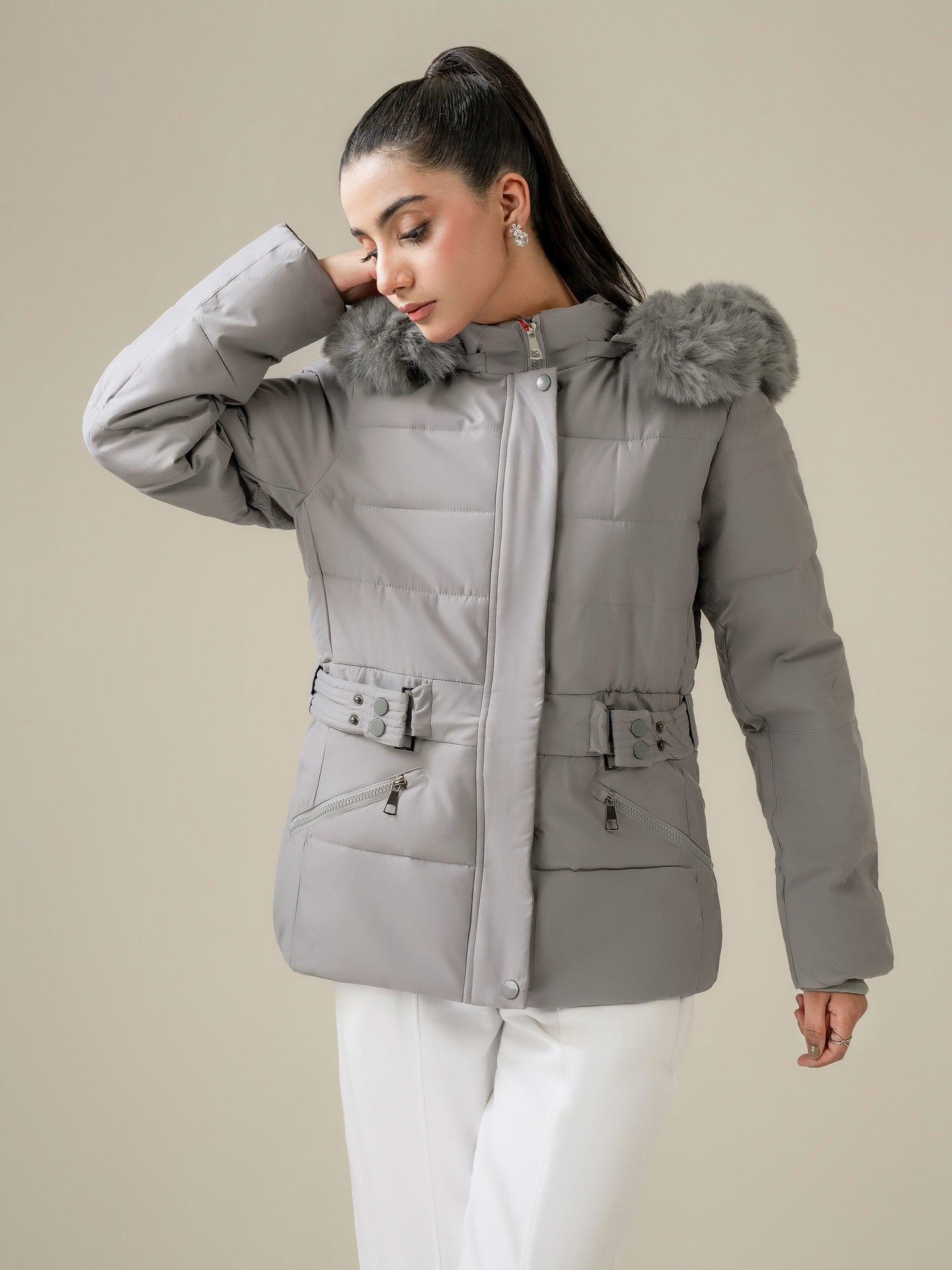 Parachute Fur Jacket