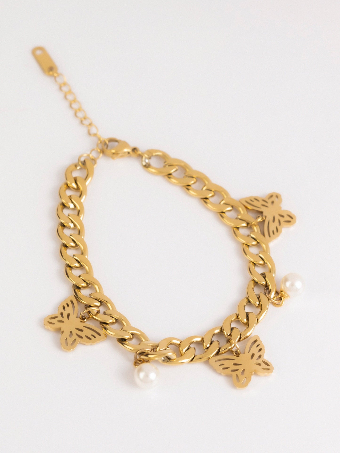 Butterfly Charm Bracelet