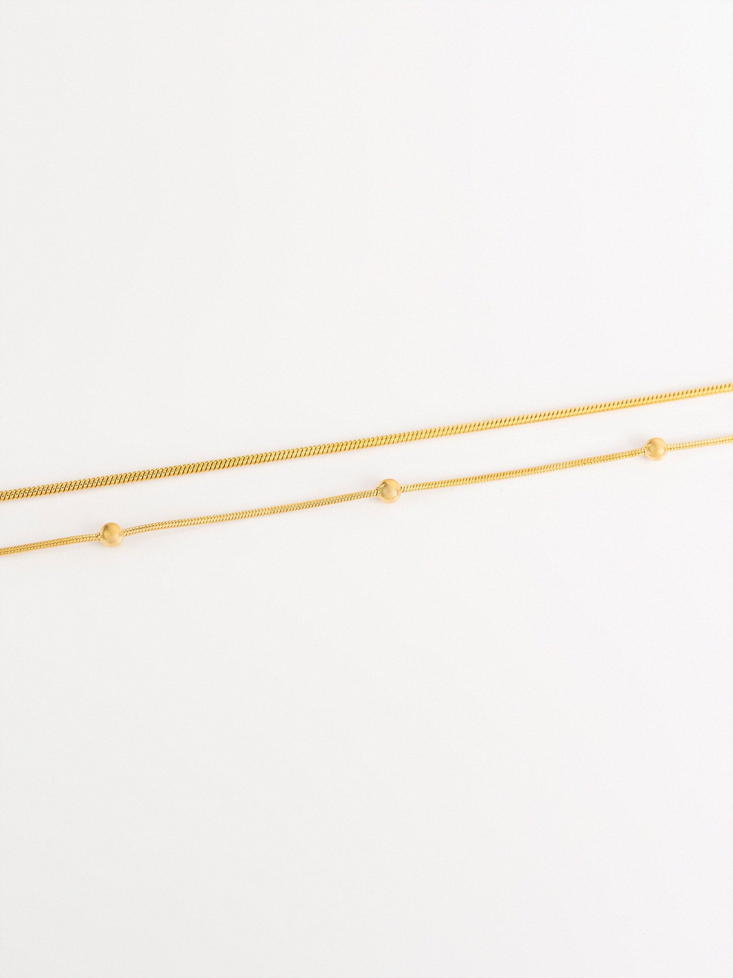 Beaded Layered Necklace