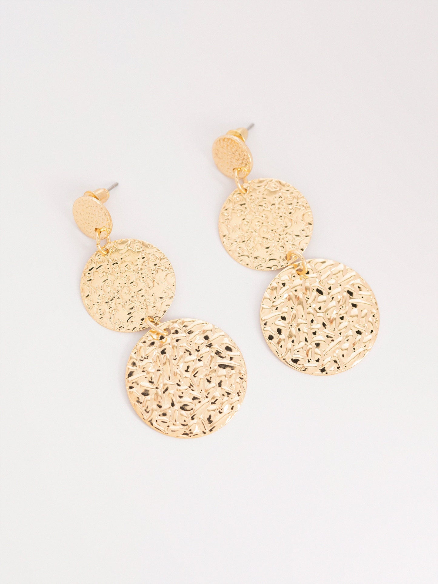 Circle Drop Earrings