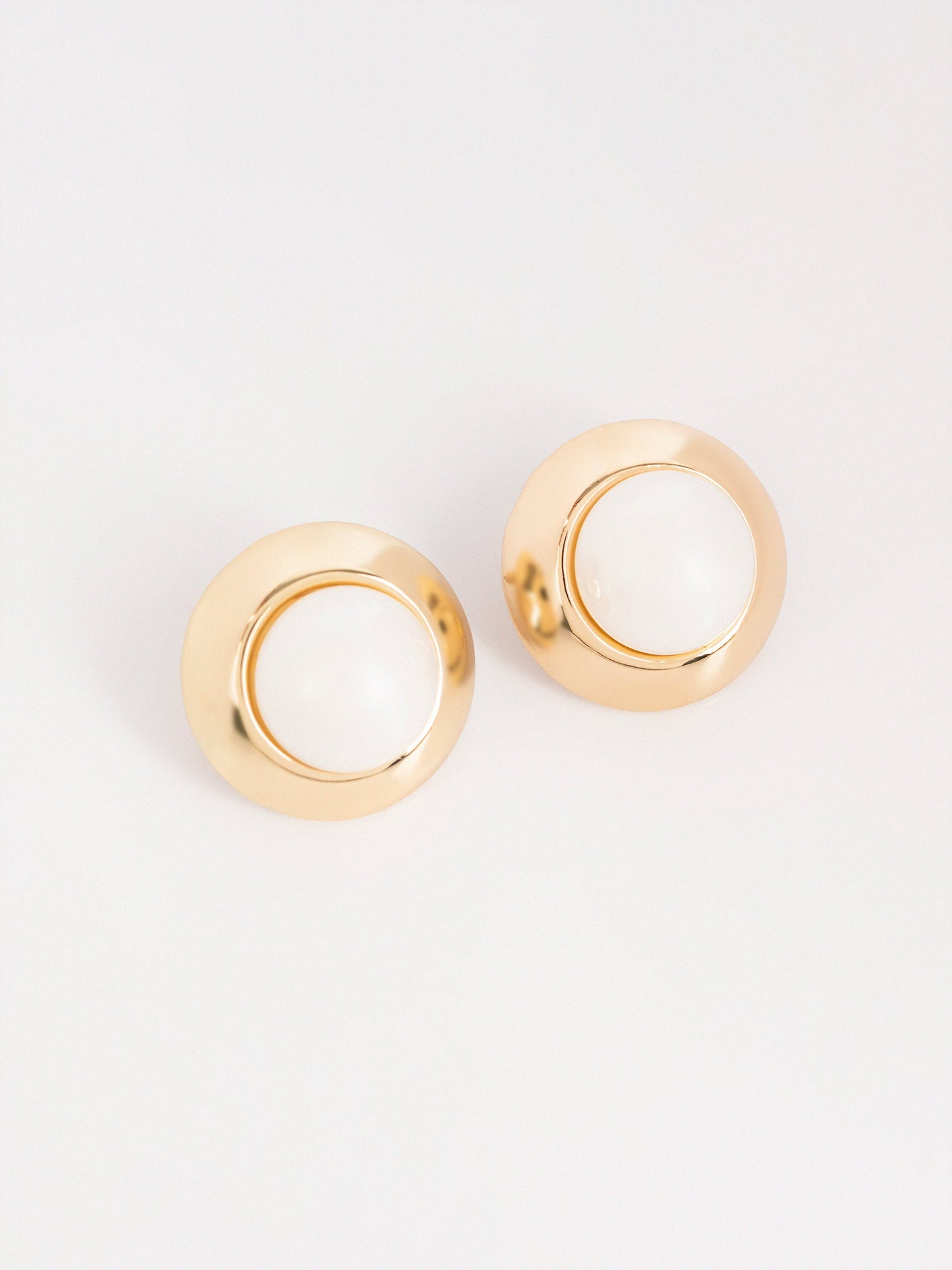 Pearl Stud Earrings