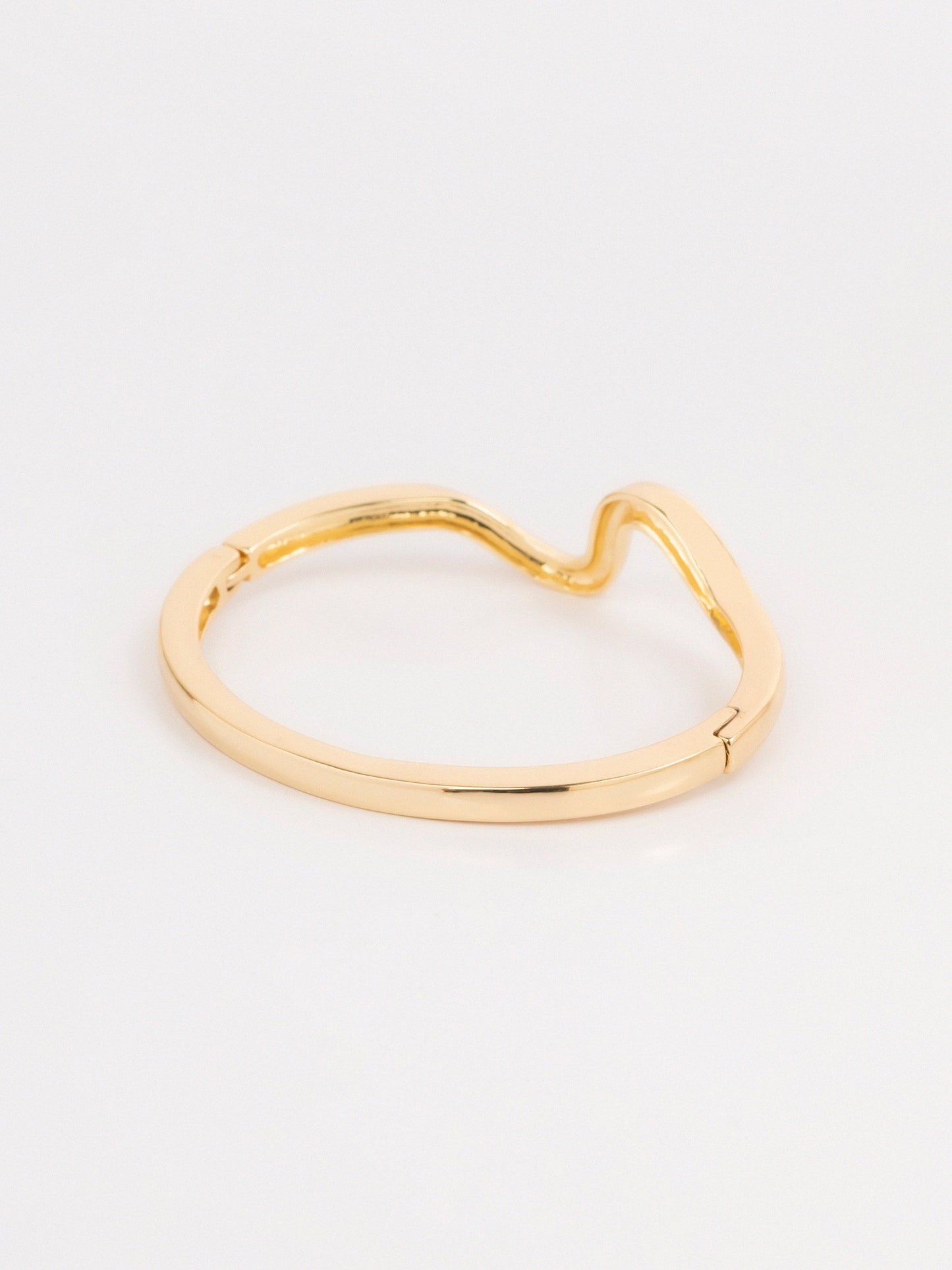 Wave Cuff Bangle Bracelet