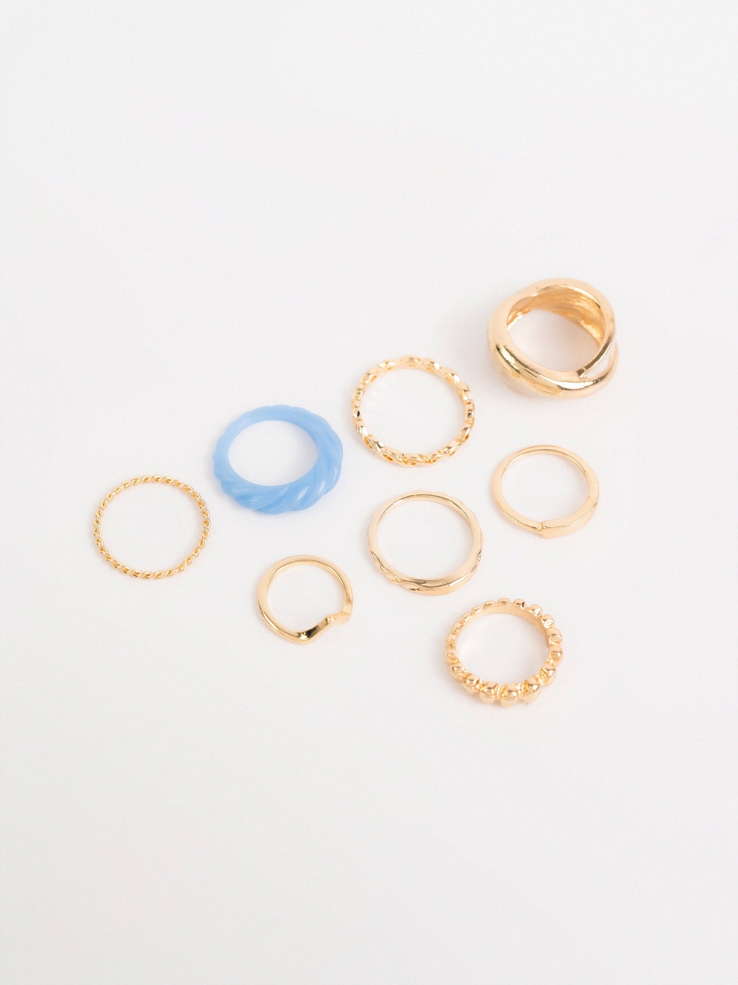 Funky Twisted Ring Set