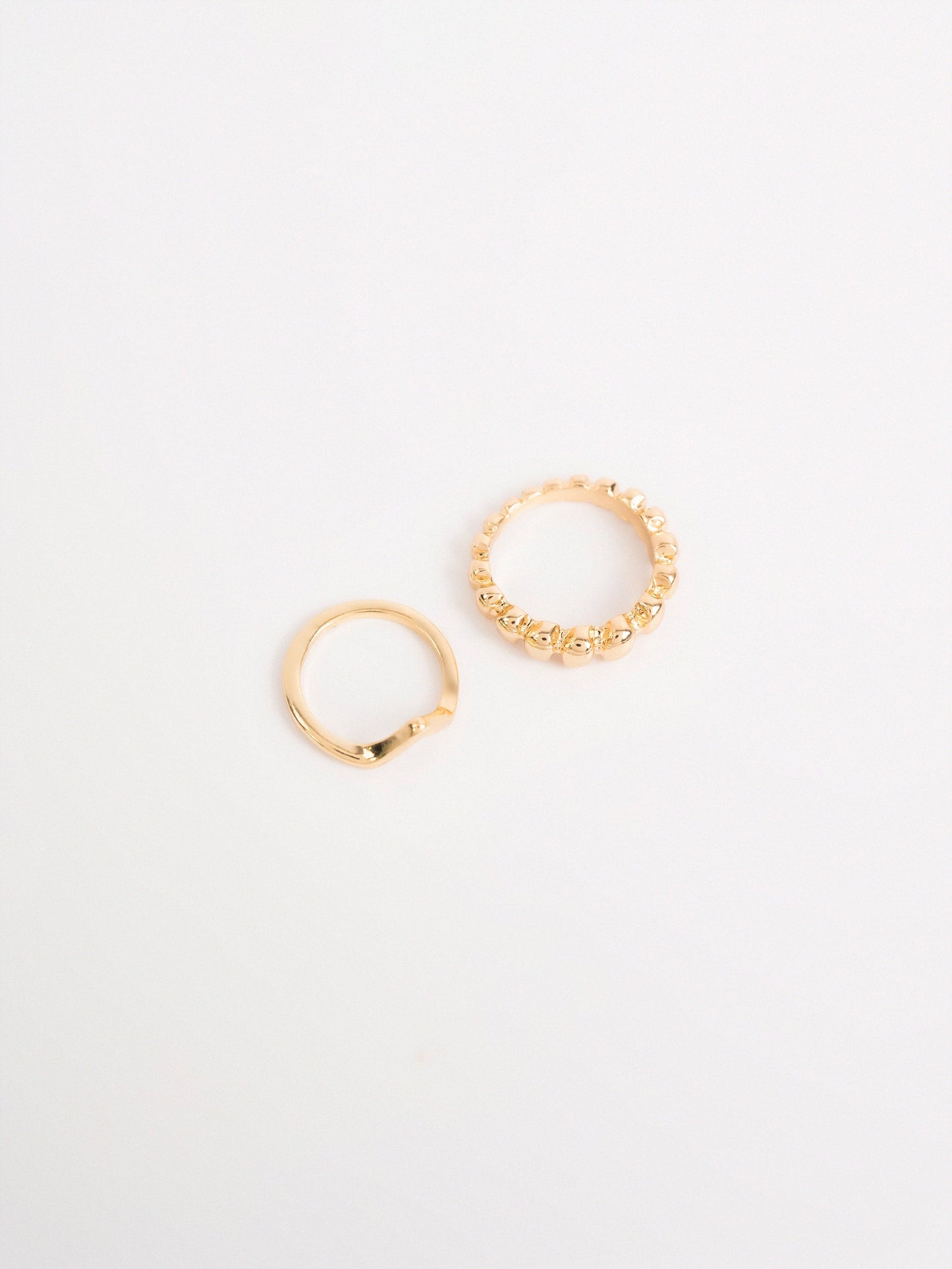 Funky Twisted Ring Set