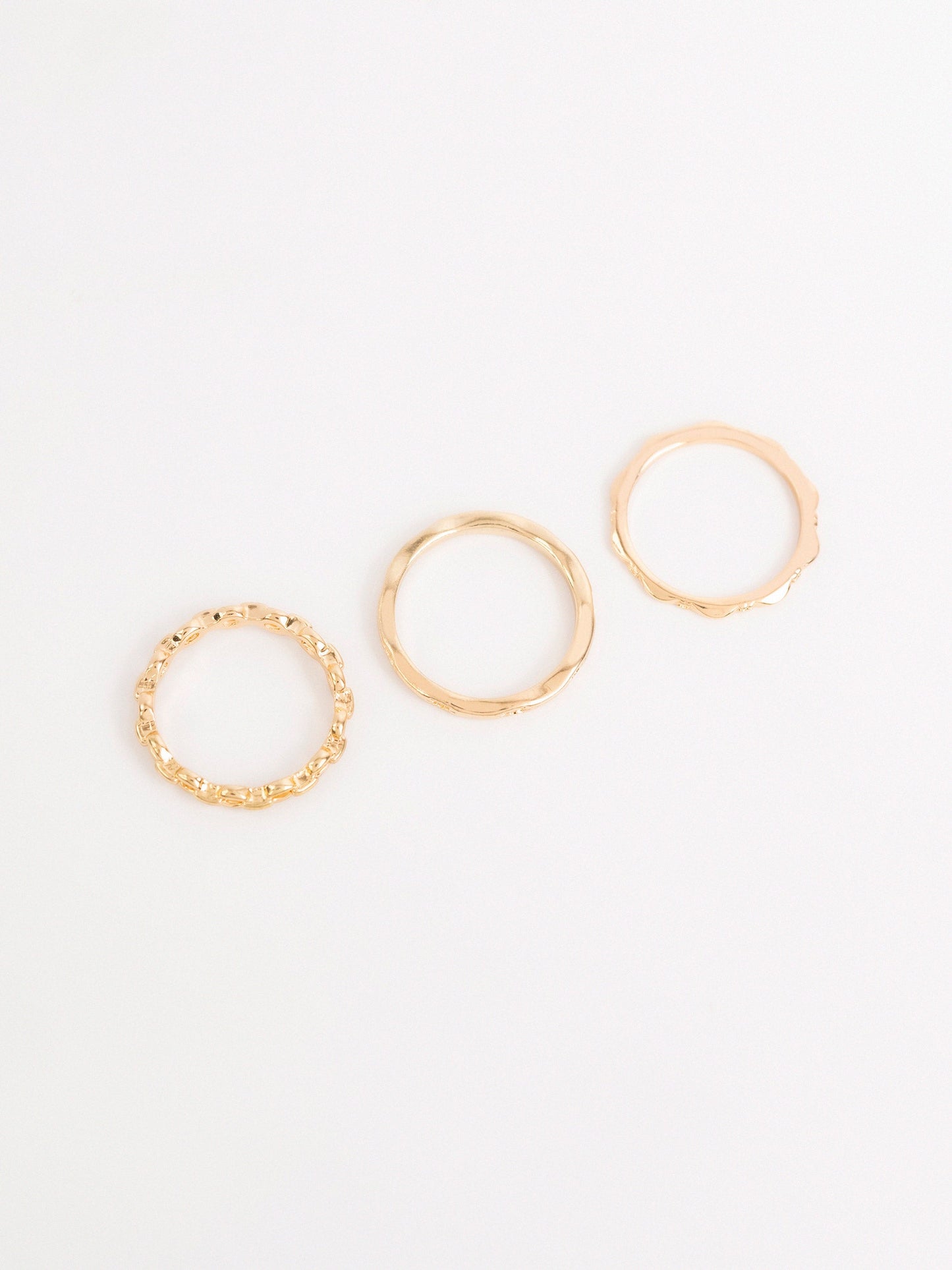 Flower Ring Set