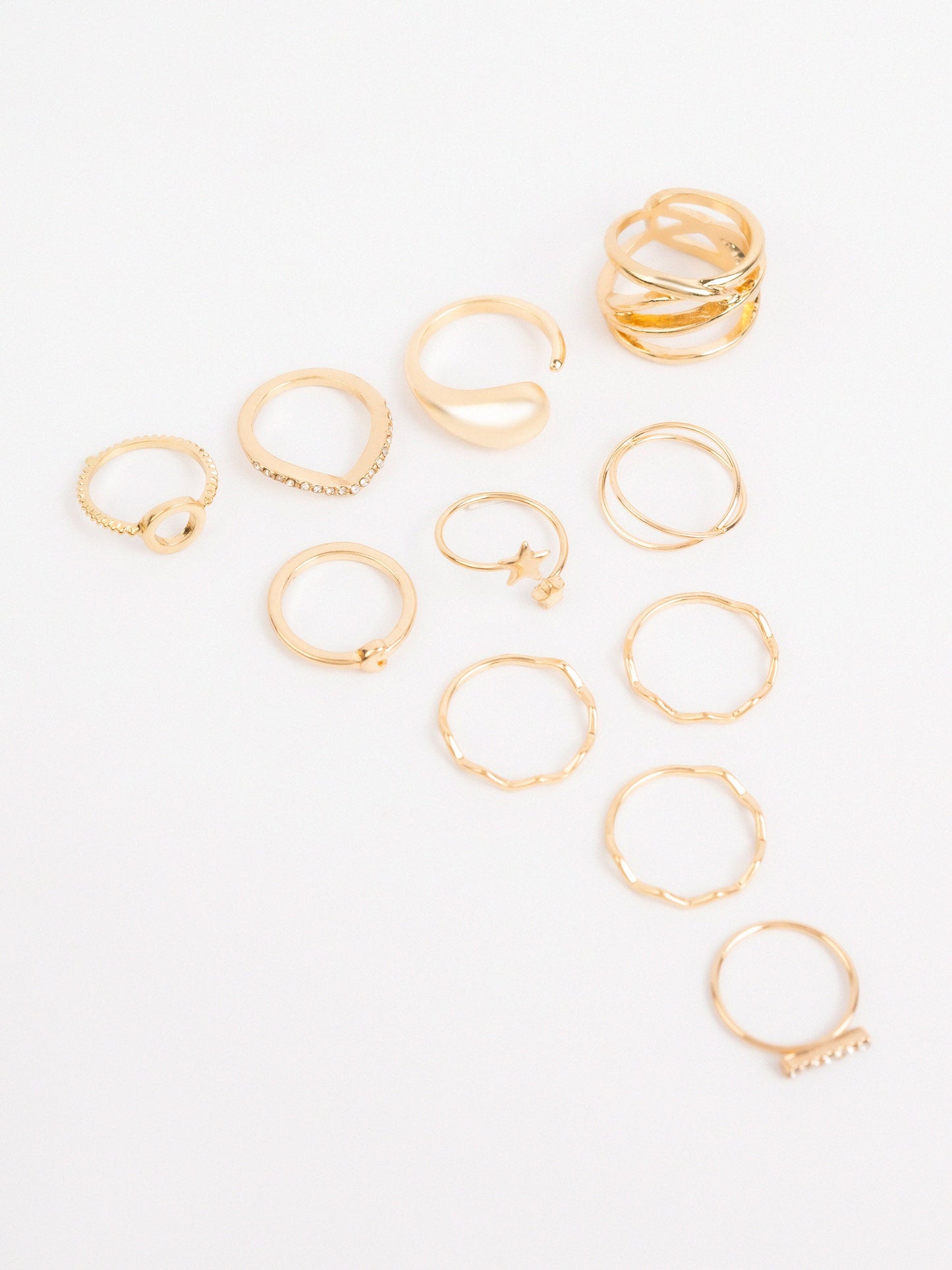 Twisted Ring Set