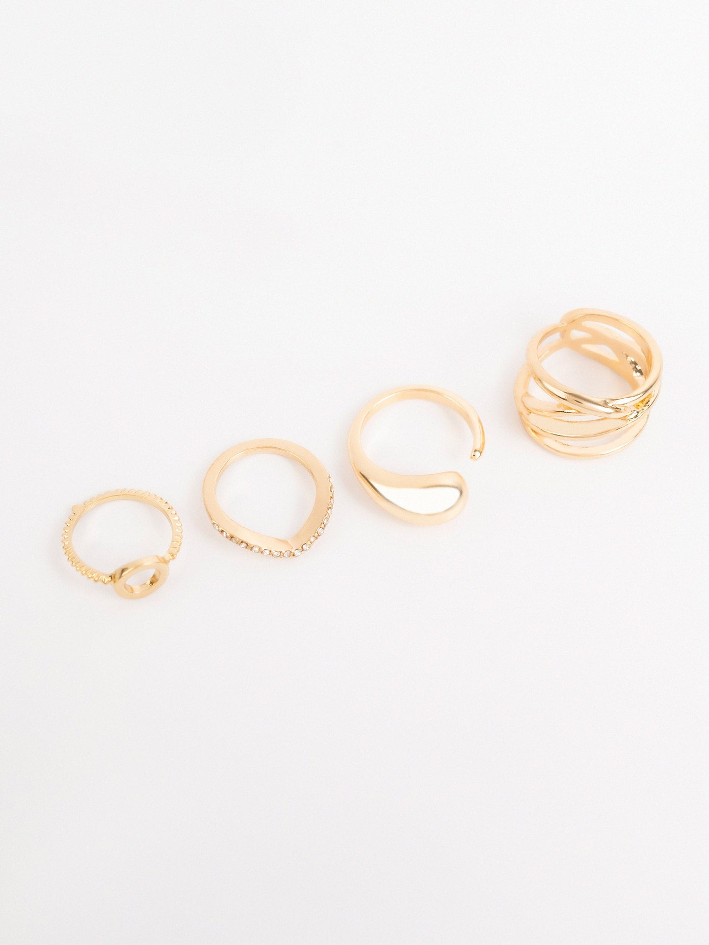 Twisted Ring Set