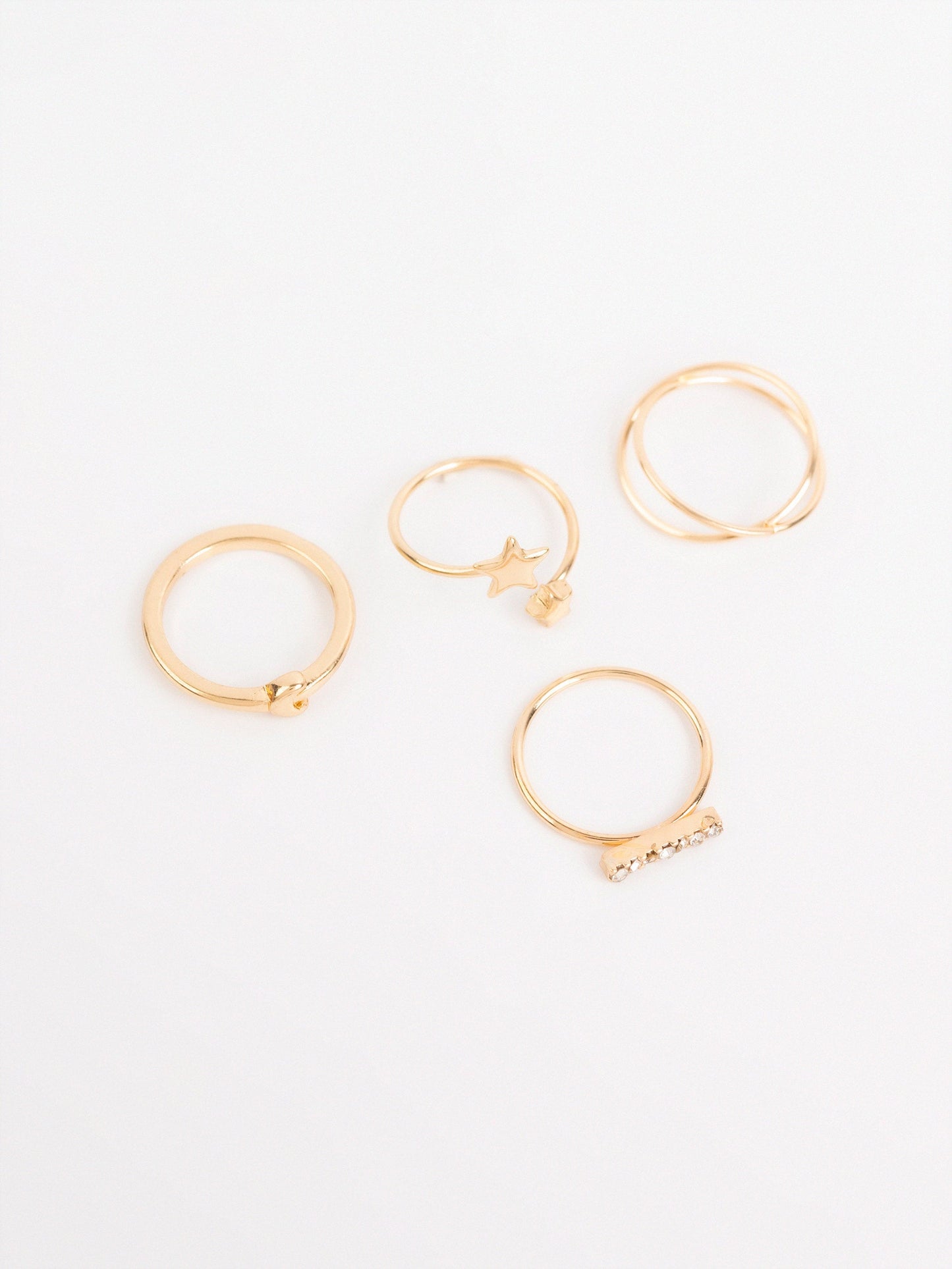 Twisted Ring Set