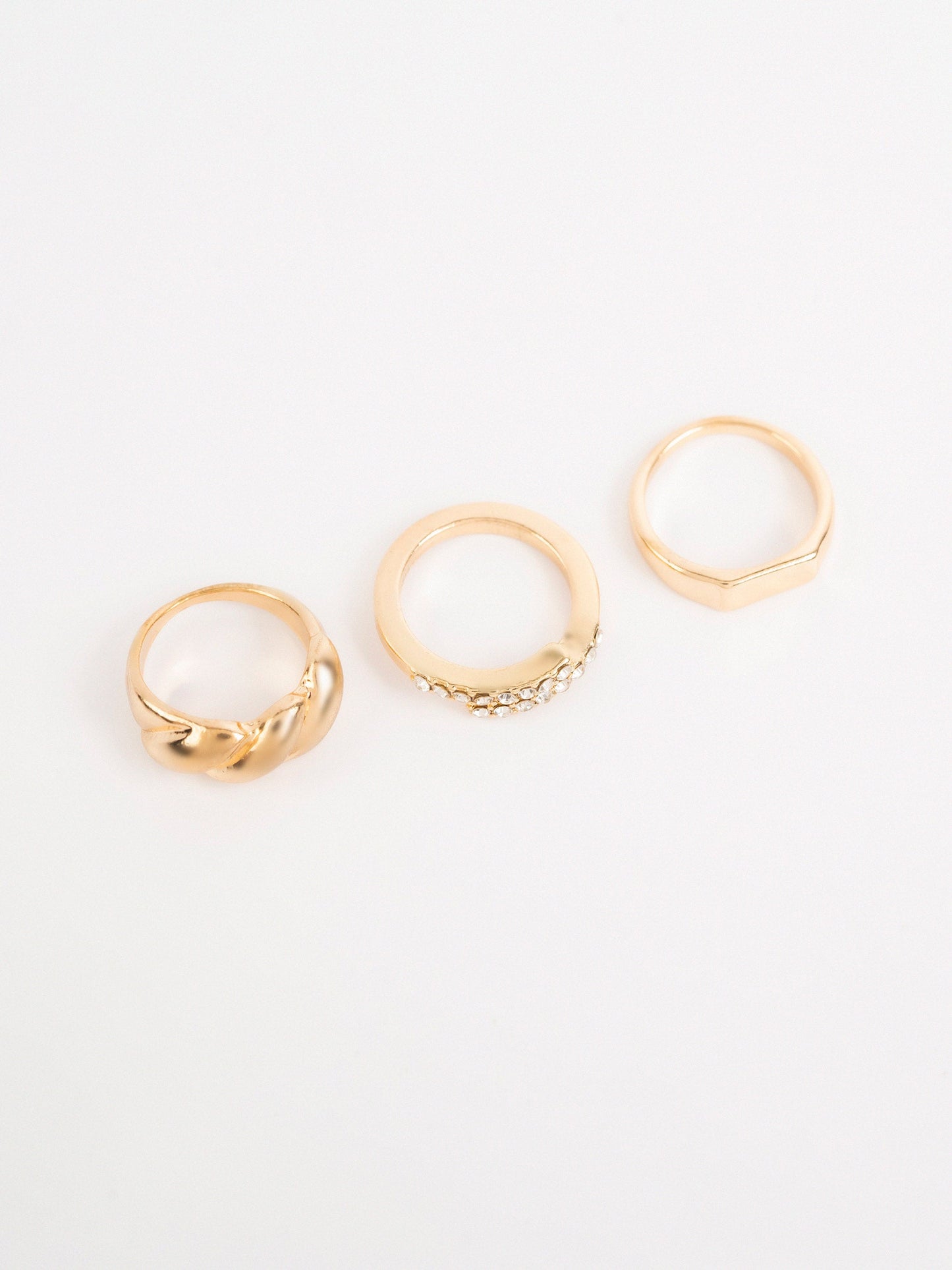 Twisted Ring Set