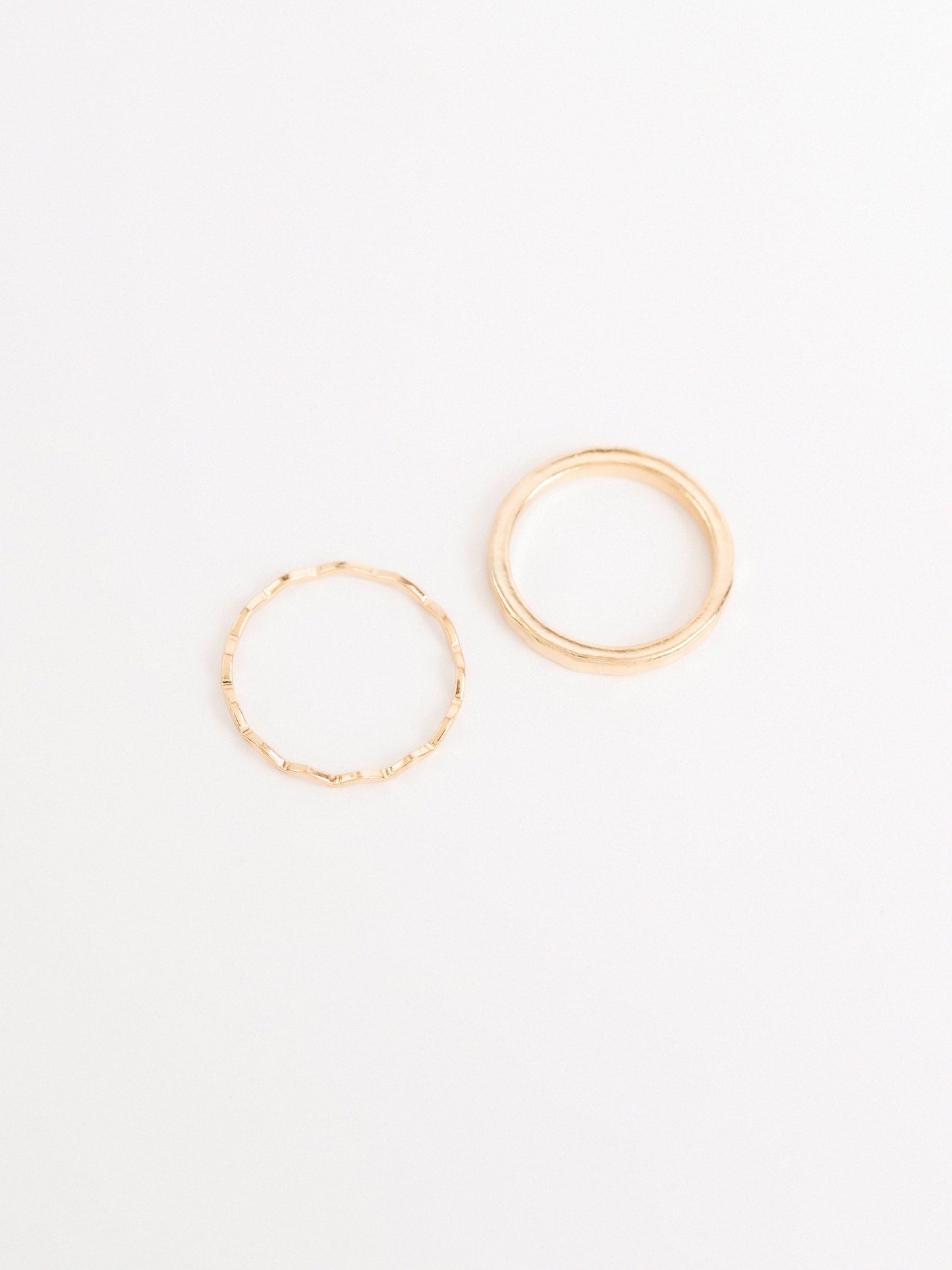 Twisted Ring Set