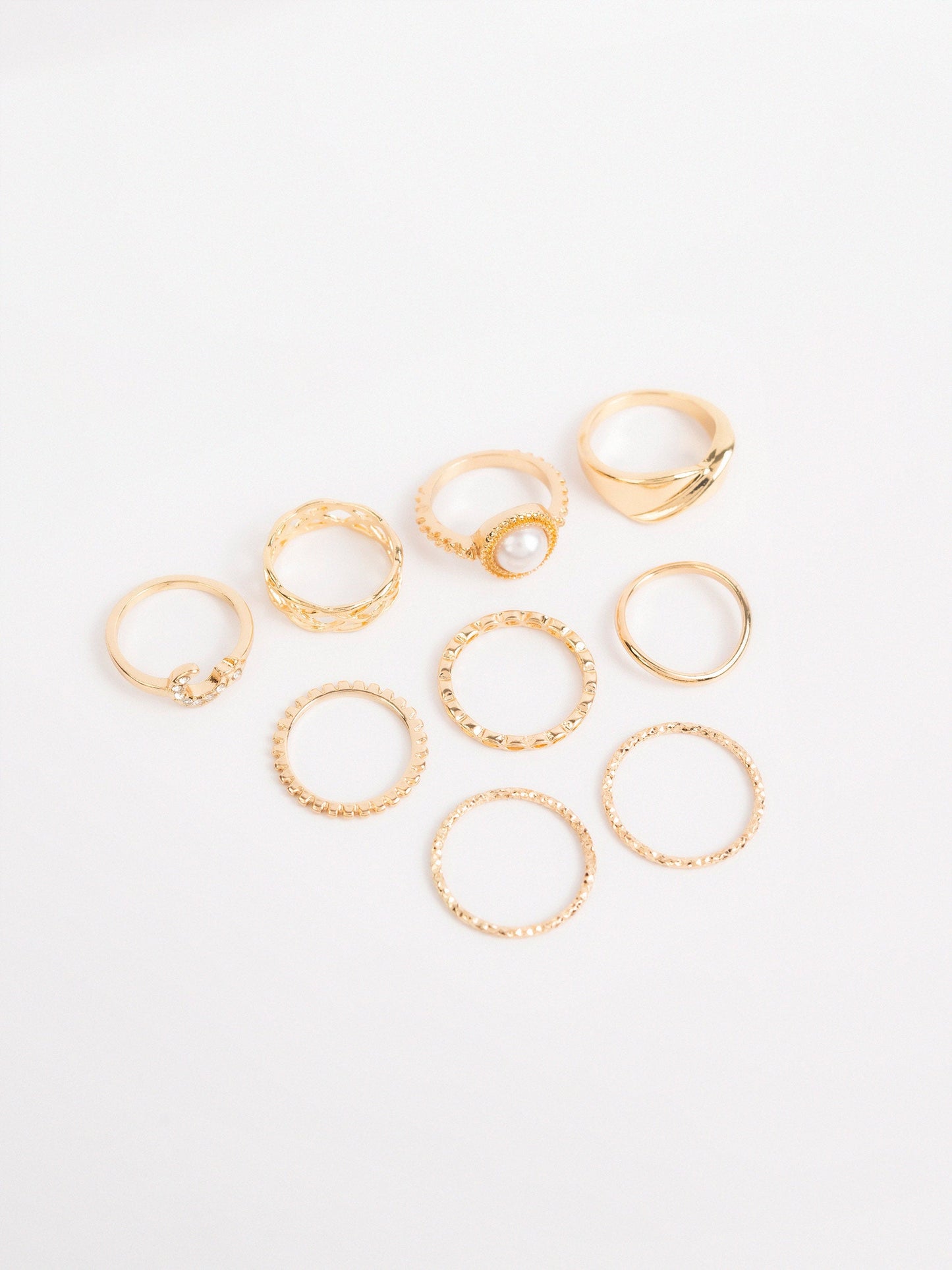 Stone Ring Set