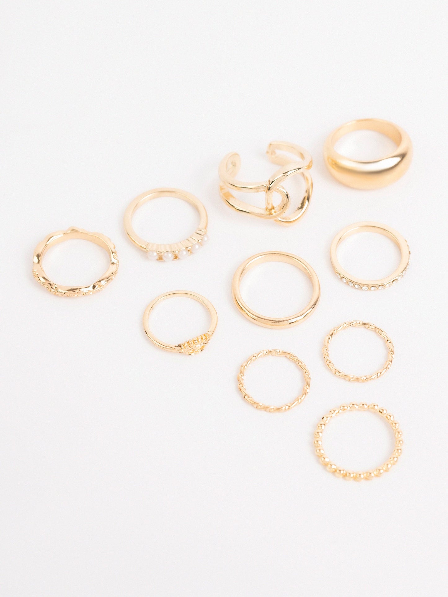 Twisted Ring Set