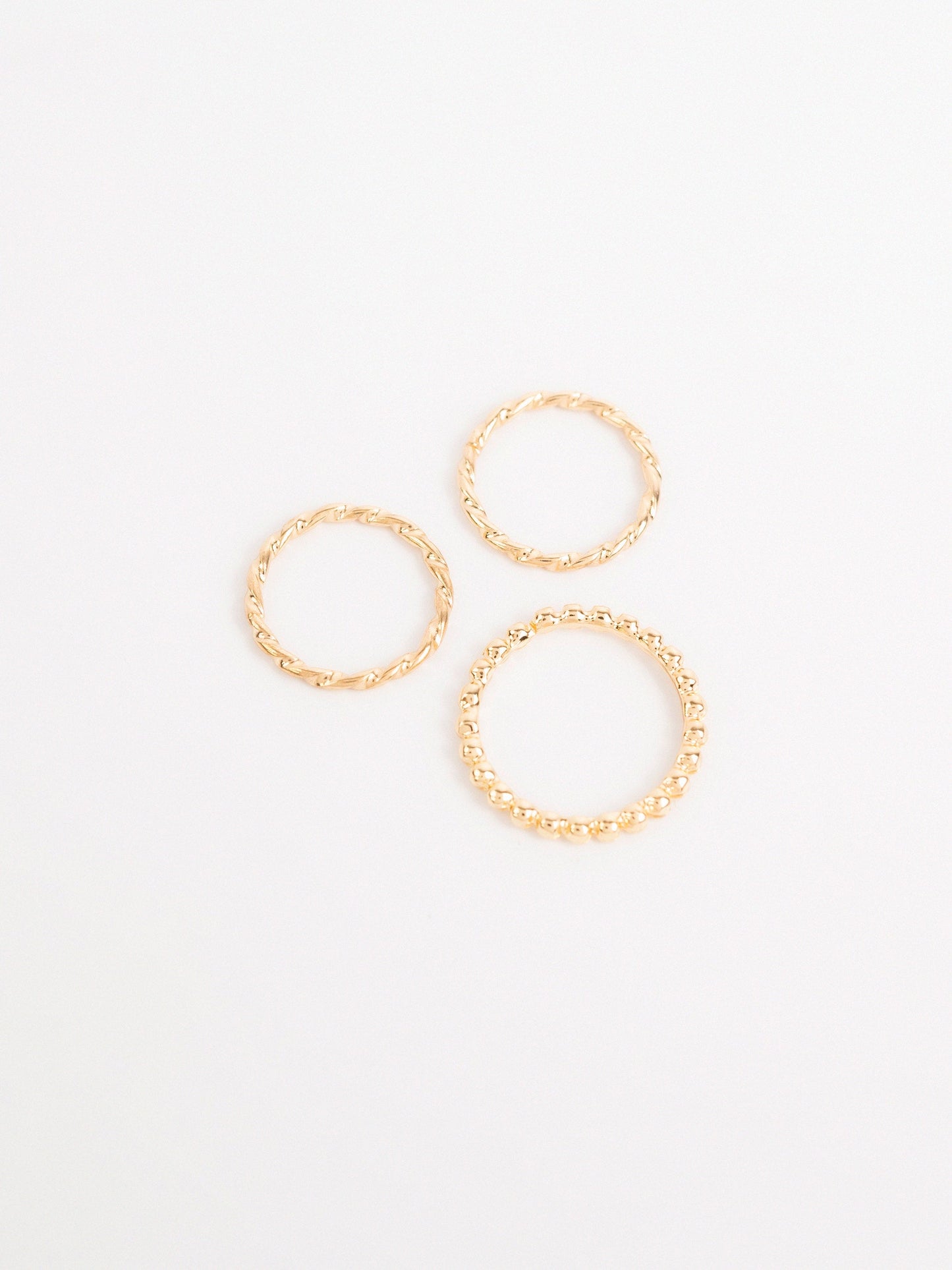 Twisted Ring Set