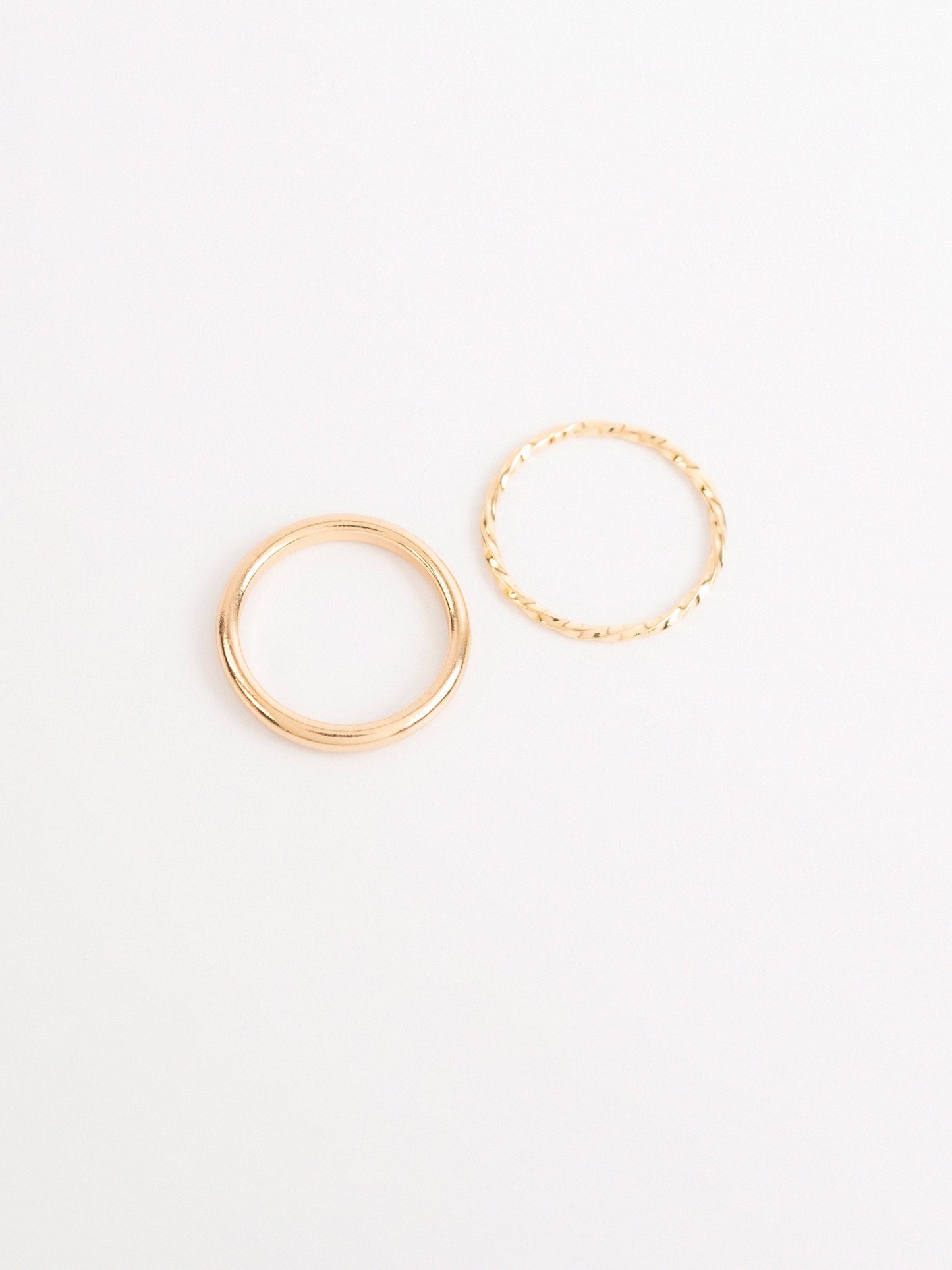 Laser Cut Band Ring Set